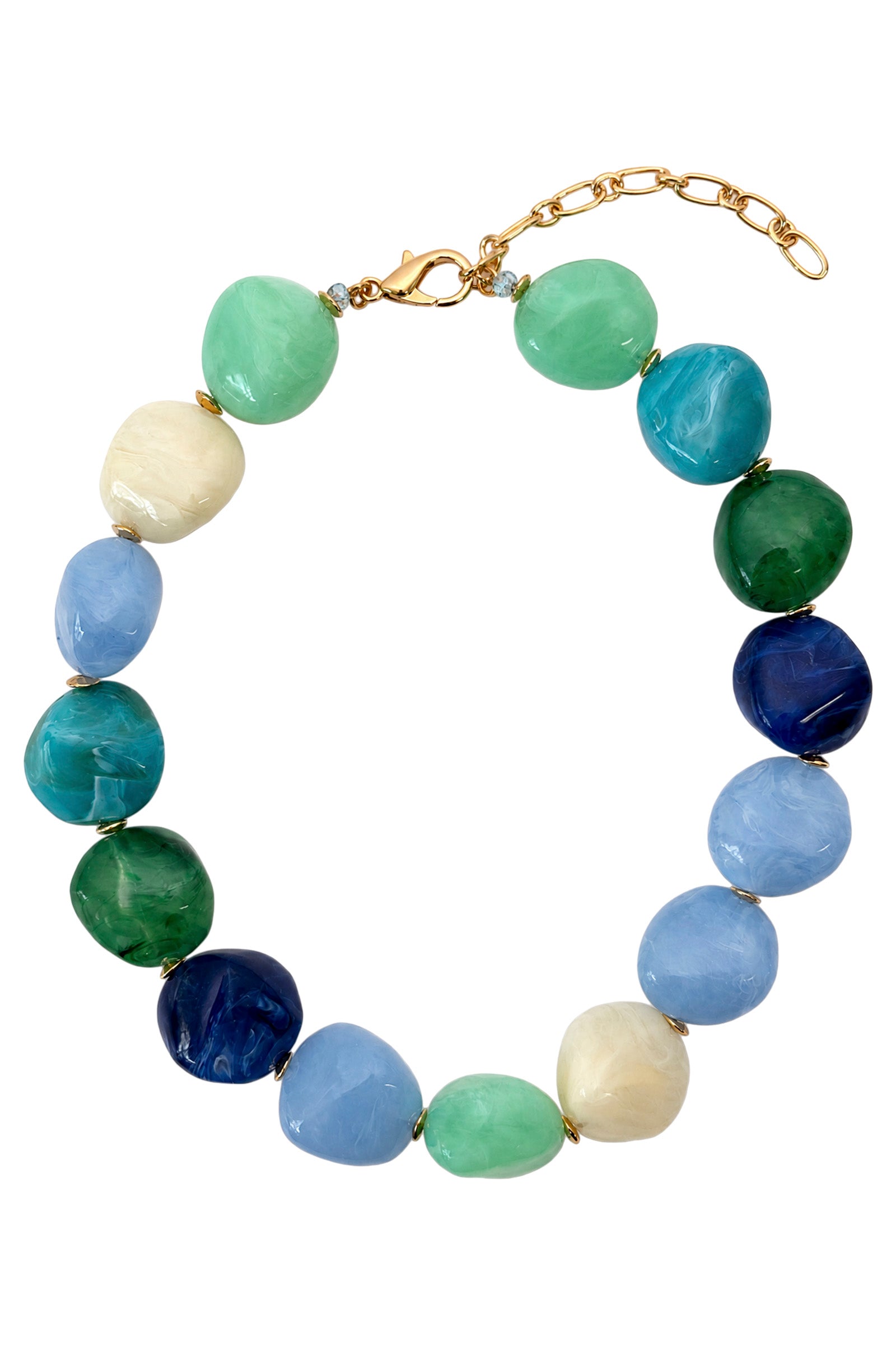 Palmera Necklace - Seafoam