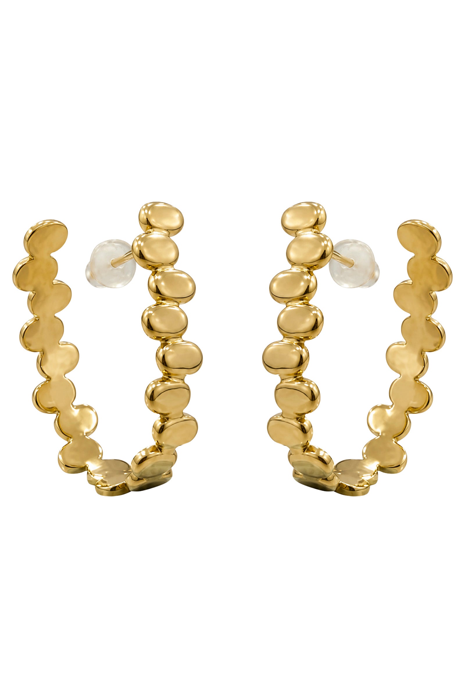 Seaside Earring - Gold Hoop