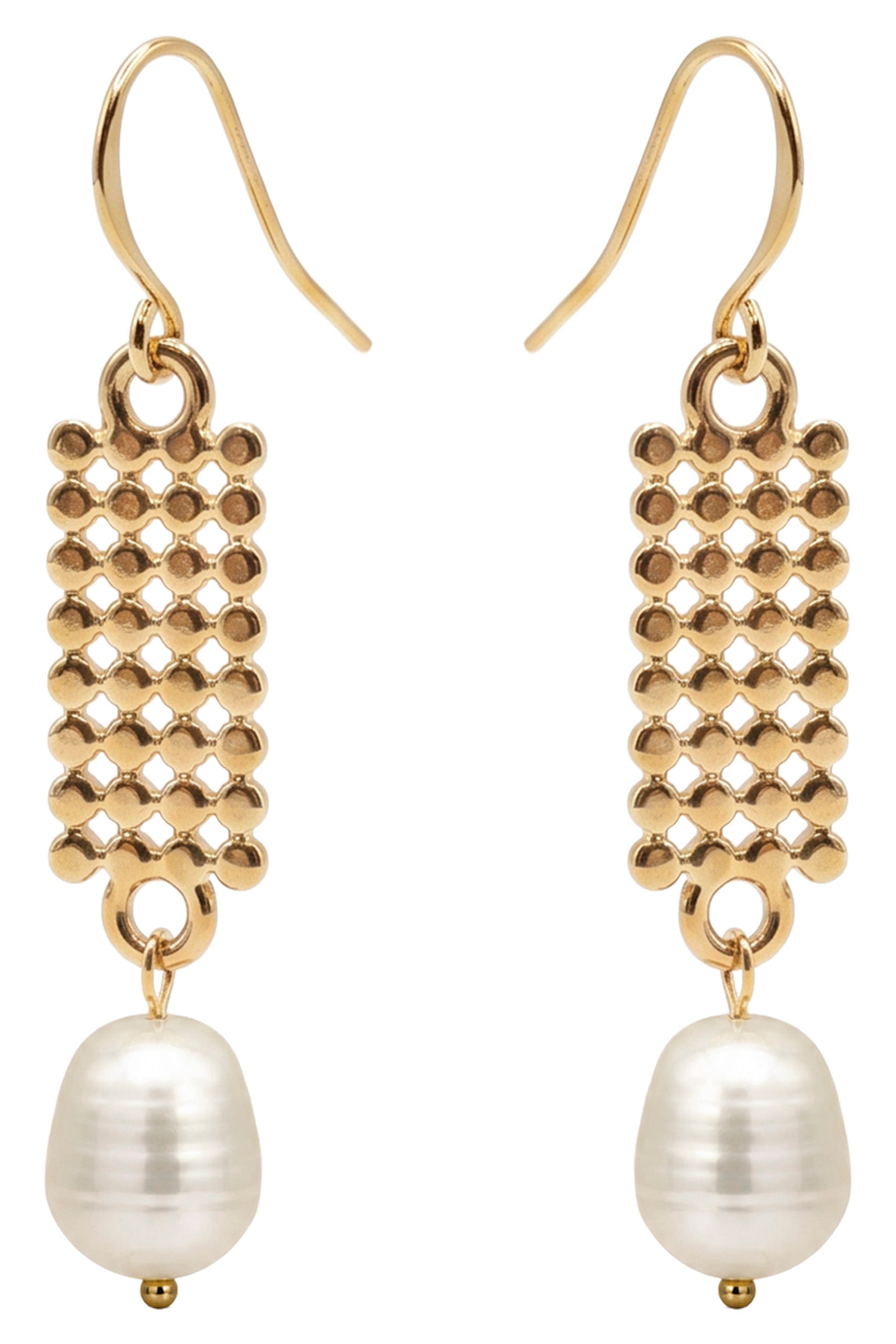 Dusk Earring - Gold / Pearl