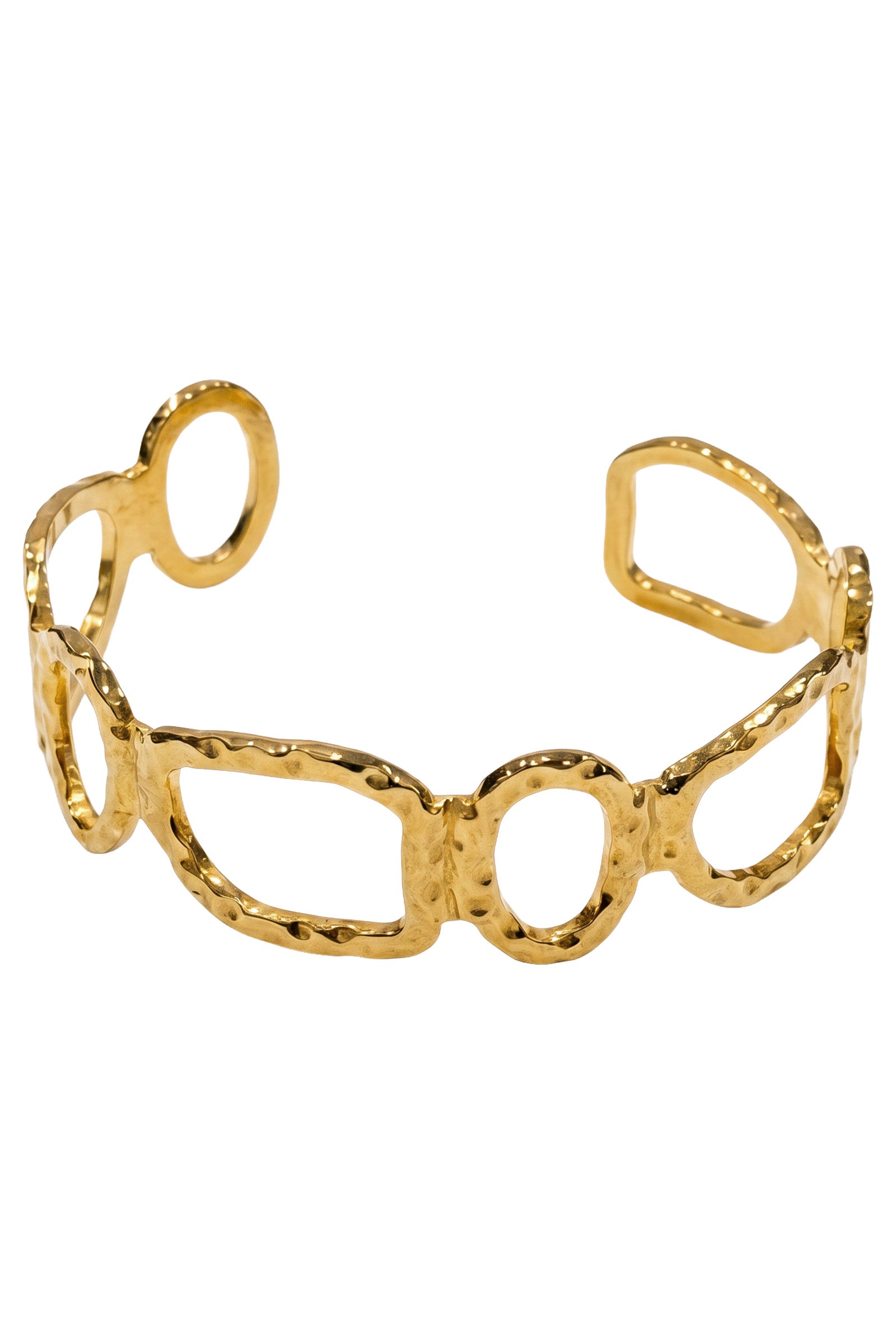 Solara Cuff - Gold Link