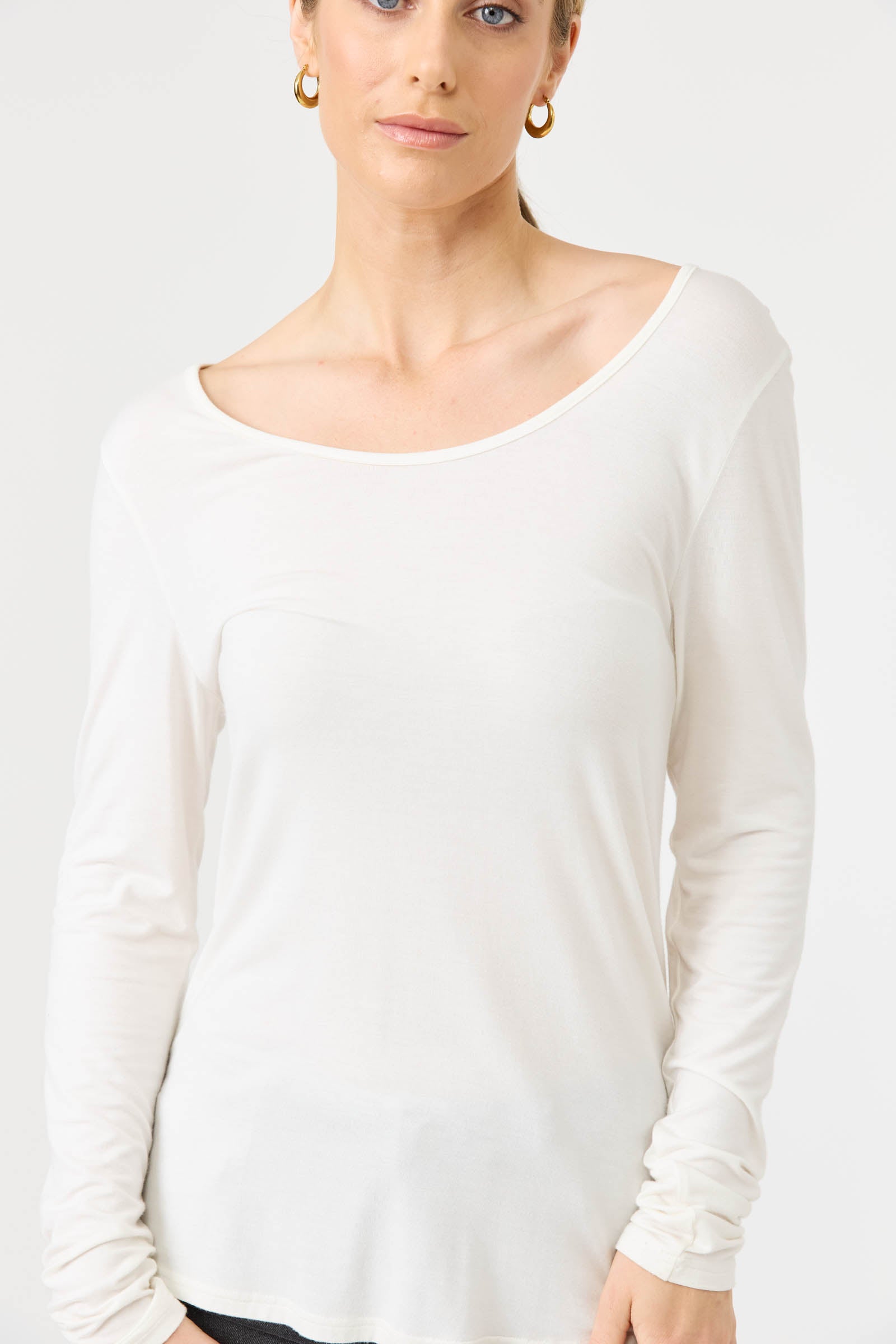 Basic Long Sleeve - White