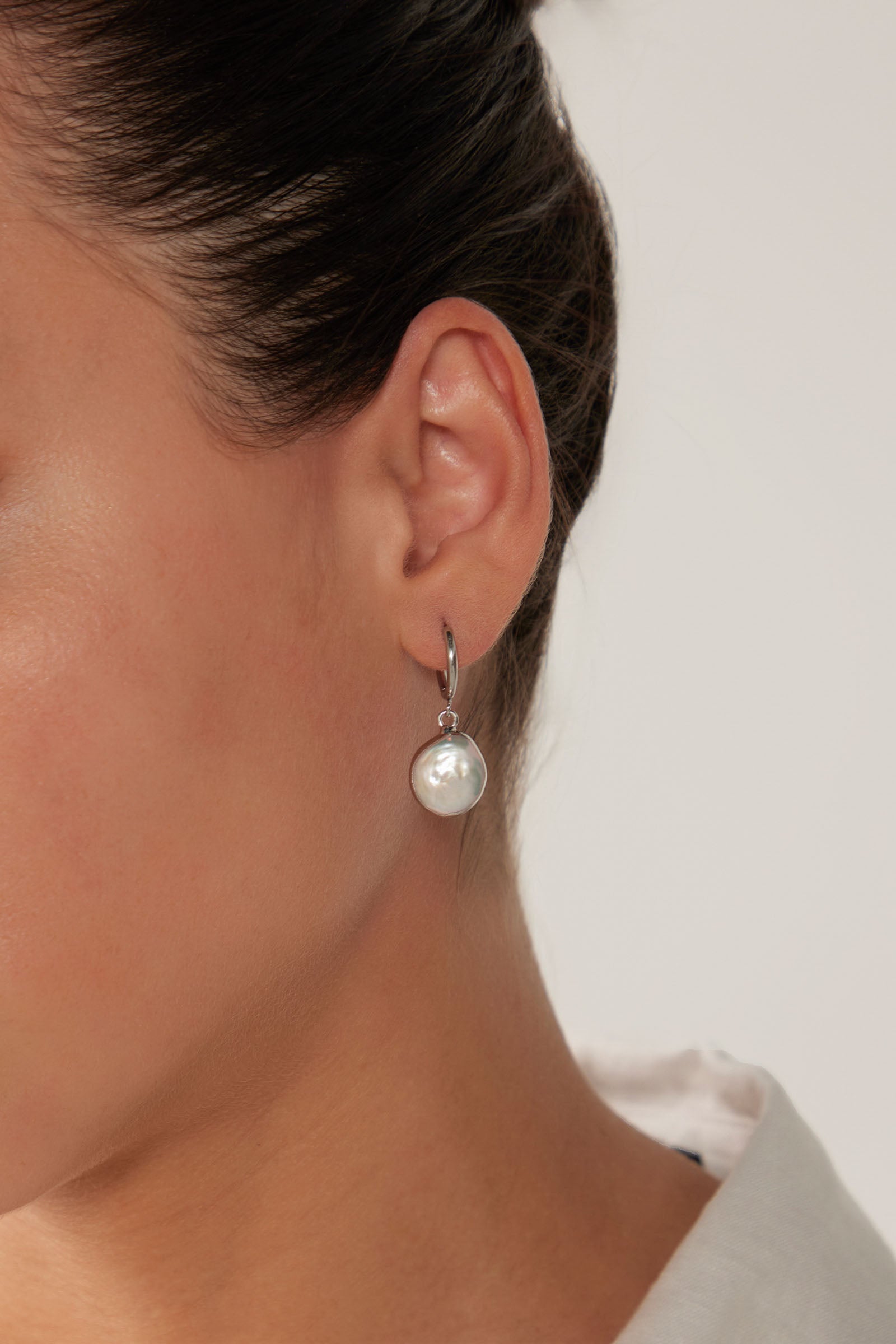 Heritage Earring - Clear Dome - eb&ive Earring