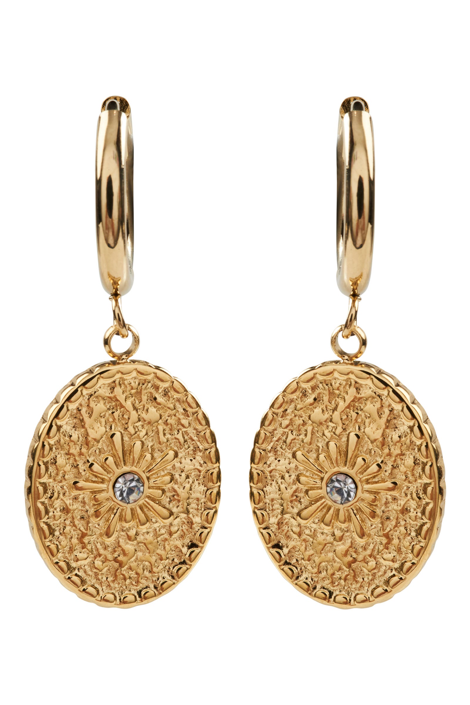 Heritage Earring - Gold Coin - eb&ive Earring