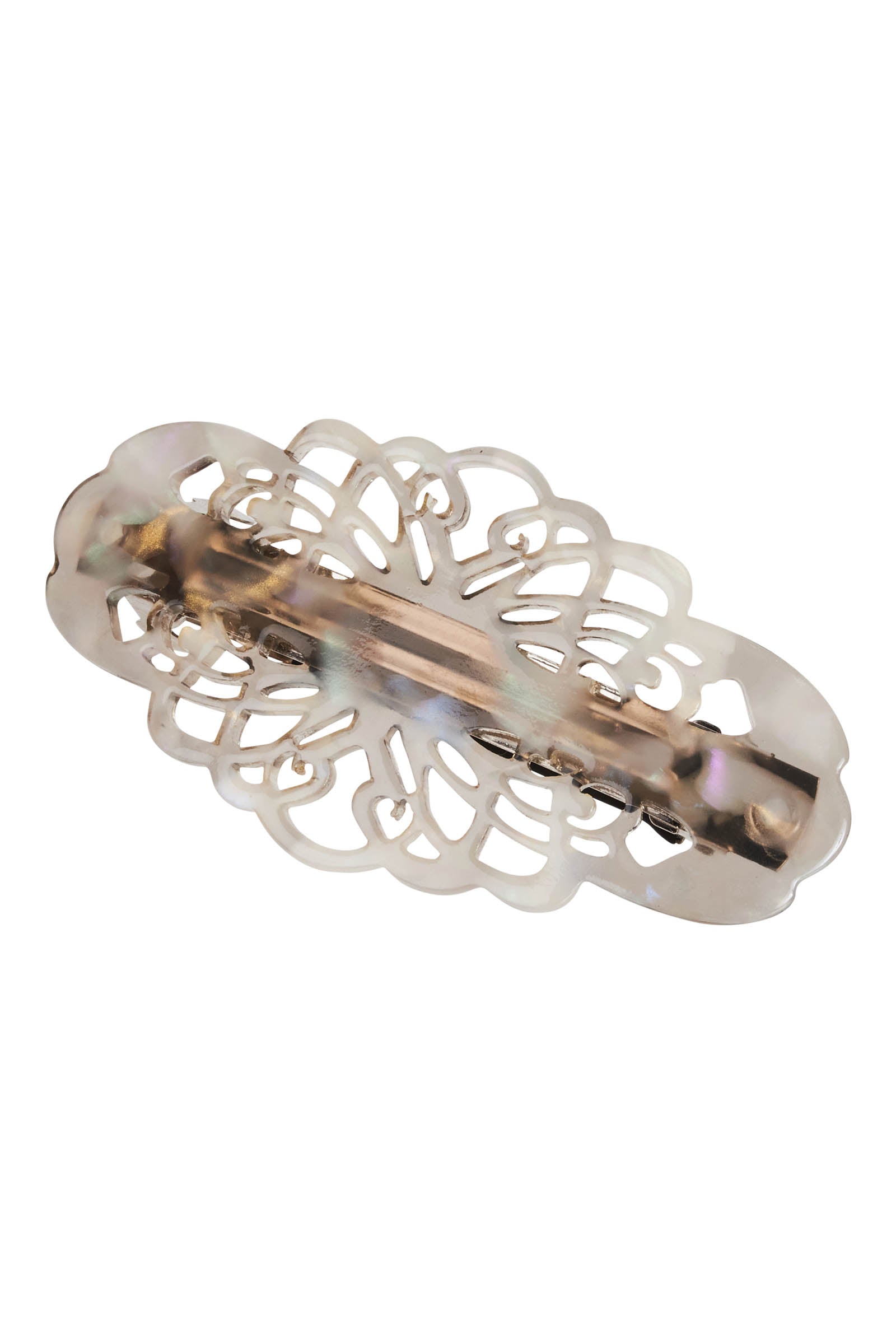 Luxe Barette - Pearl - eb&ive Hair Accessories