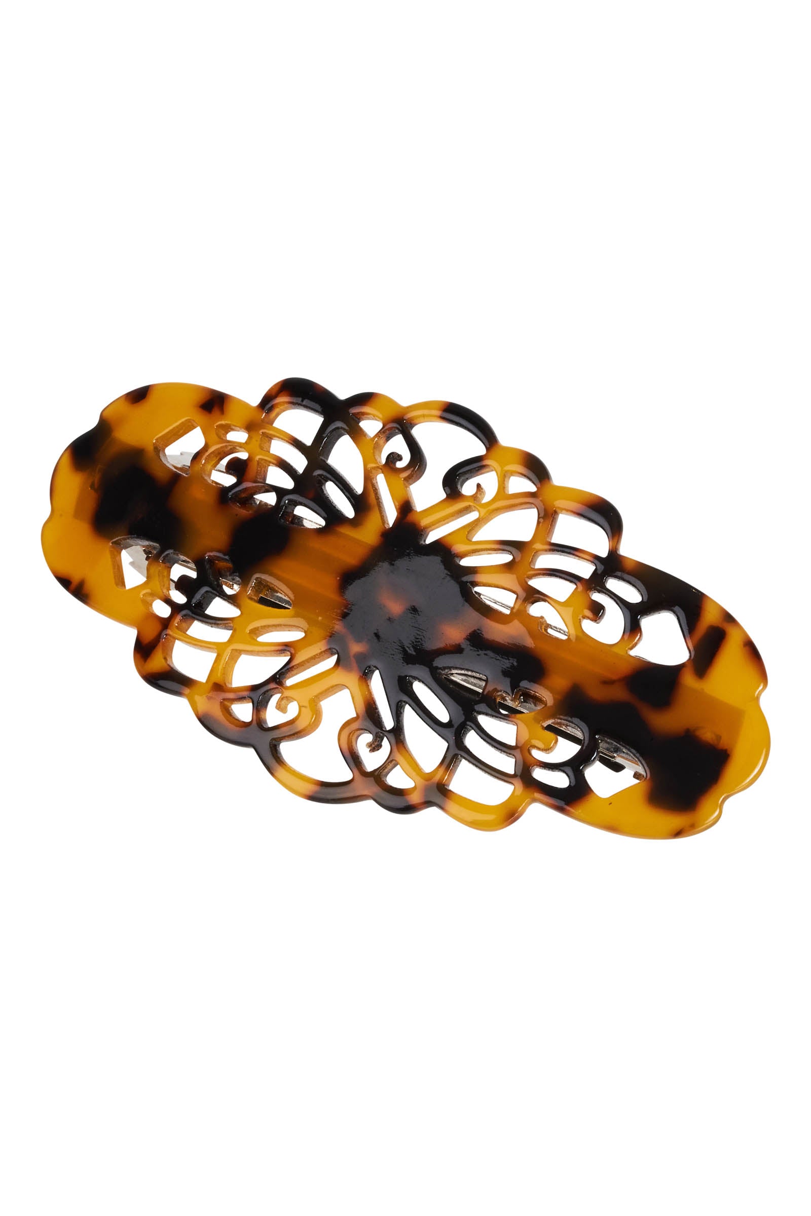 Luxe Barette - Tortoise - eb&ive Hair Accessories