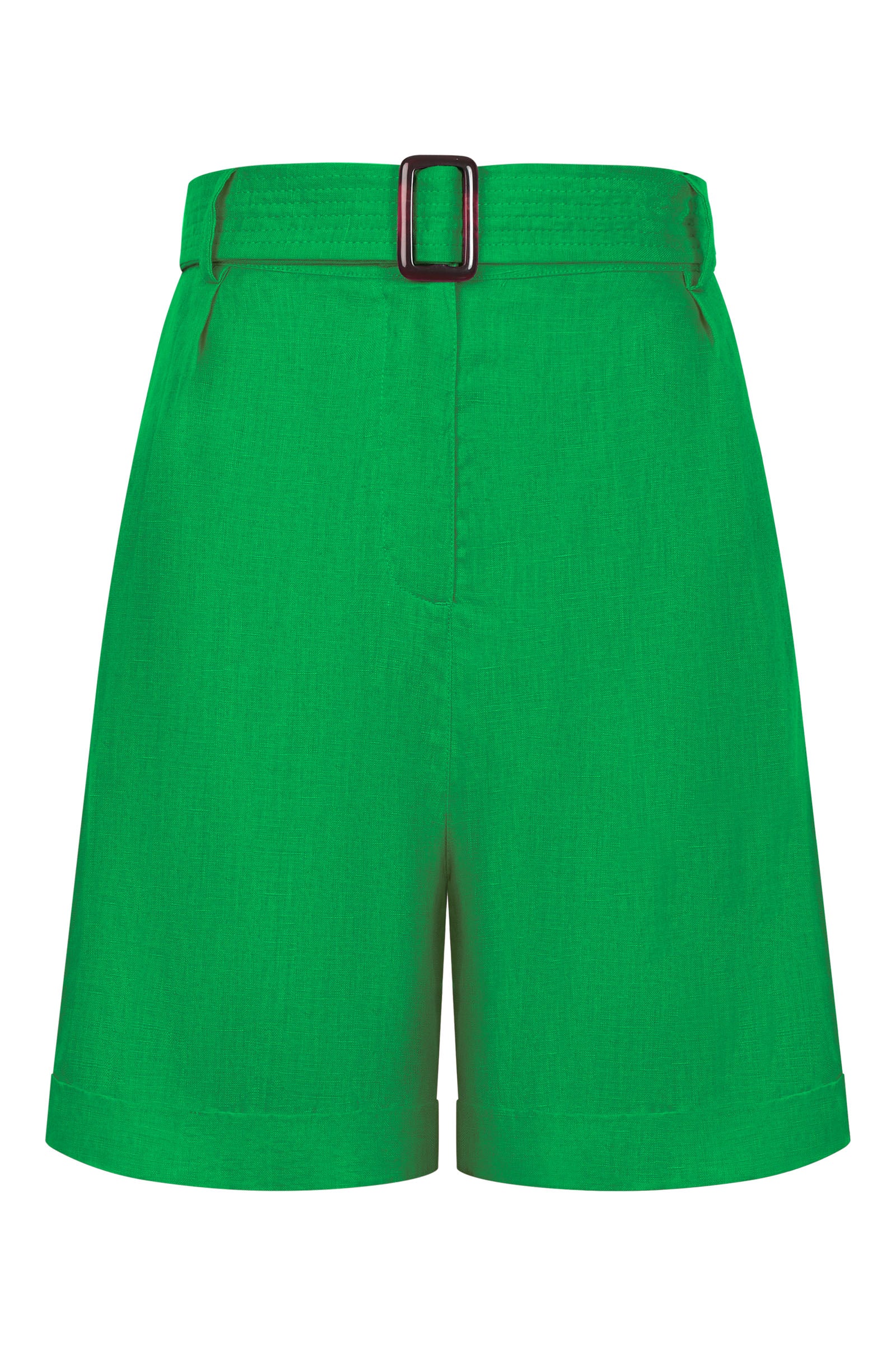 Halcyon Short - Emerald - eb&ive Clothing - Short Linen