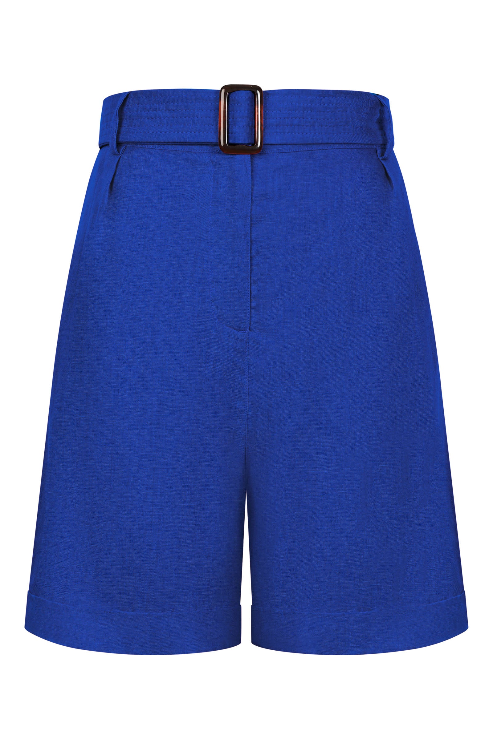 Halcyon Short - Cobalt - eb&ive Clothing - Short Linen