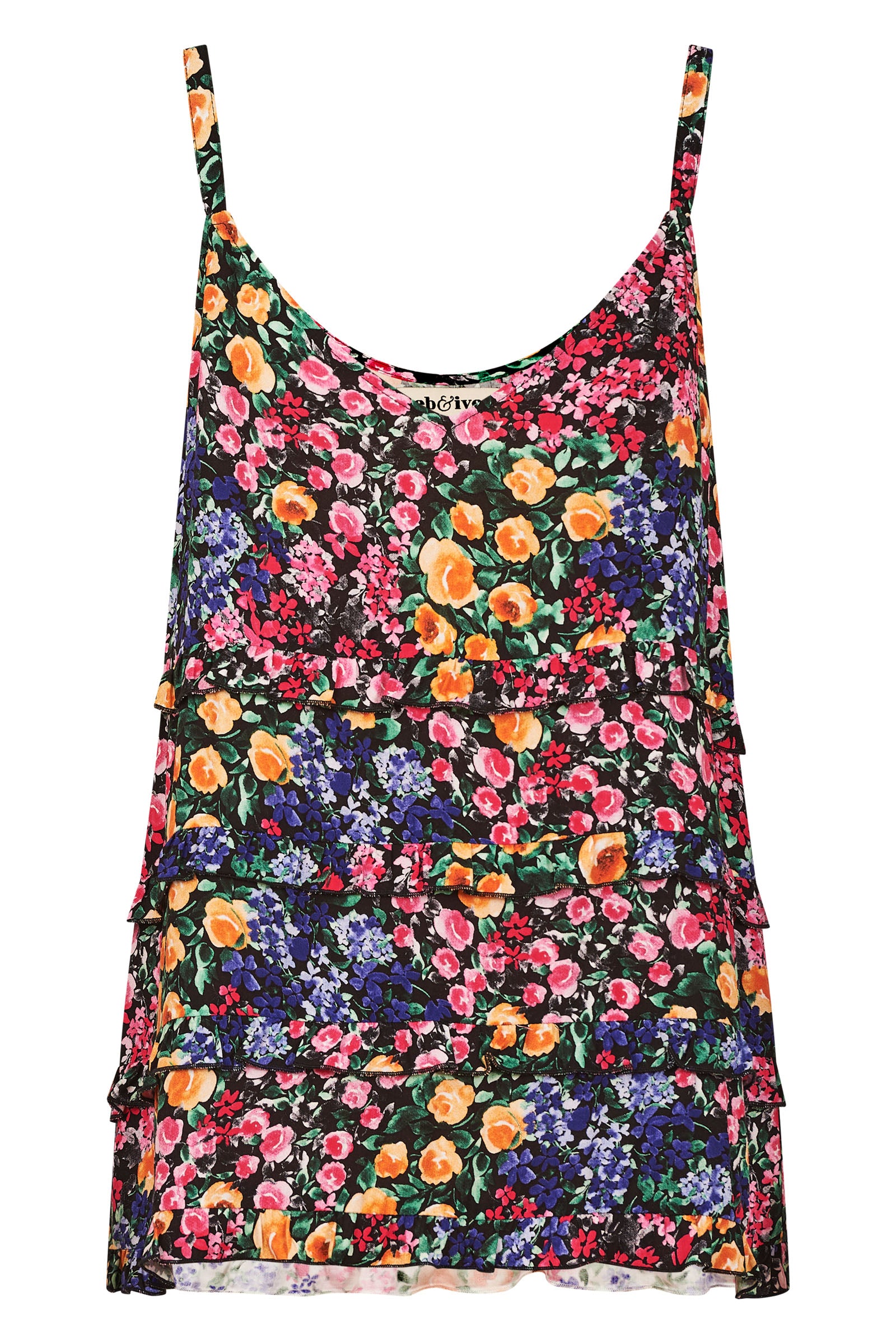 La Mer Frill Tank - Blume - eb&ive Clothing - Top Sleeveless