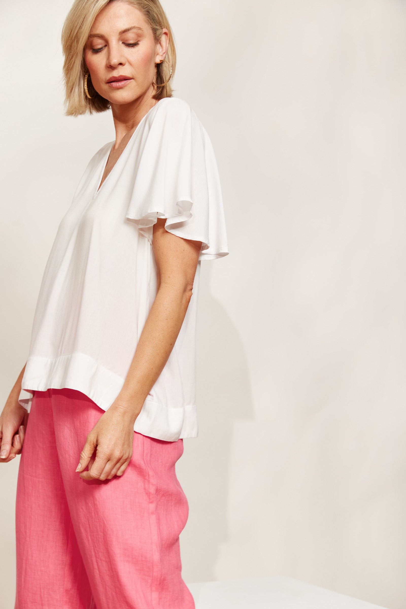 La Mer Top - Opal - eb&ive Clothing - Top S/S