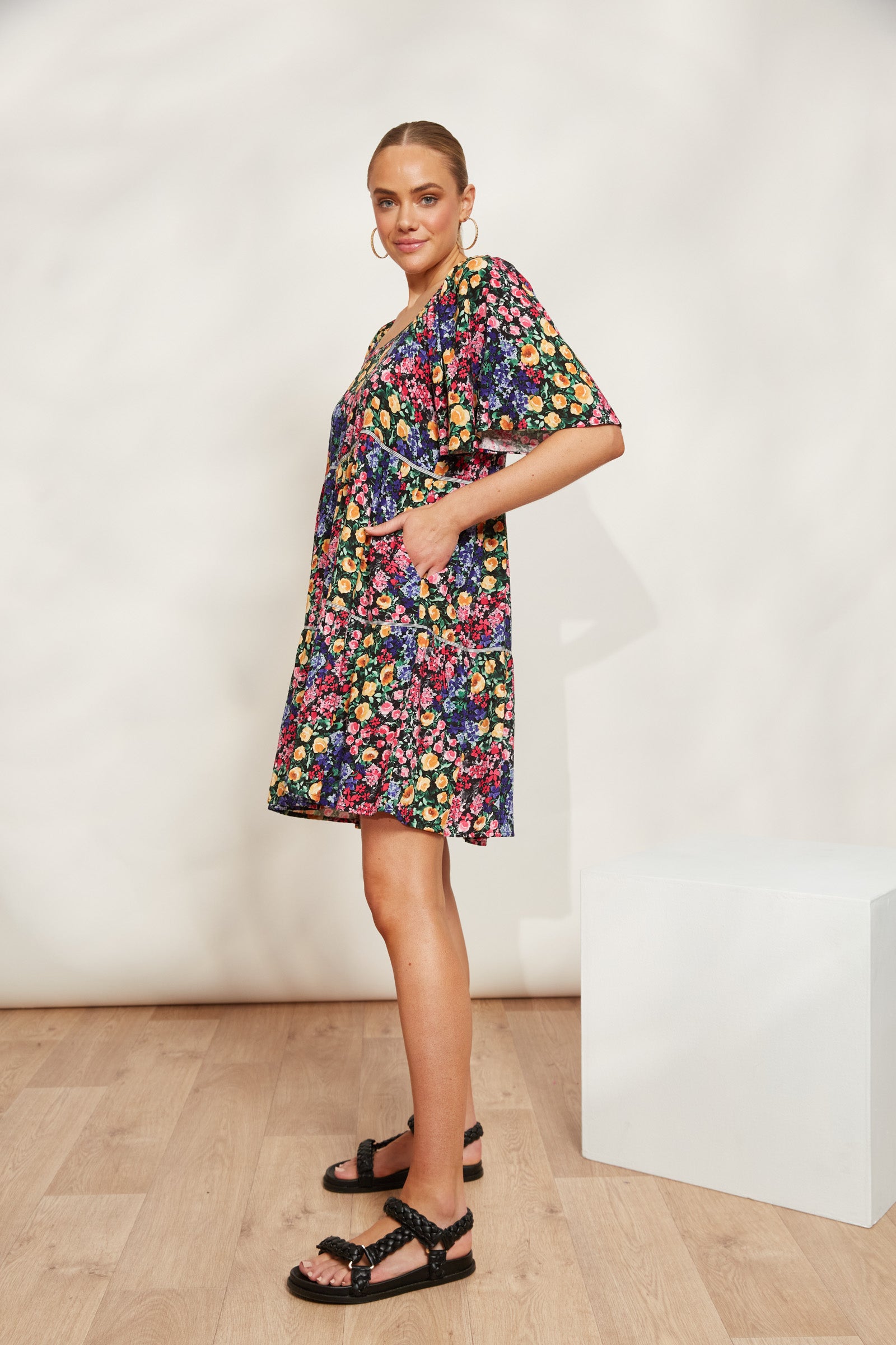 La Mer Dress - Blume - eb&ive Clothing - Dress Mid