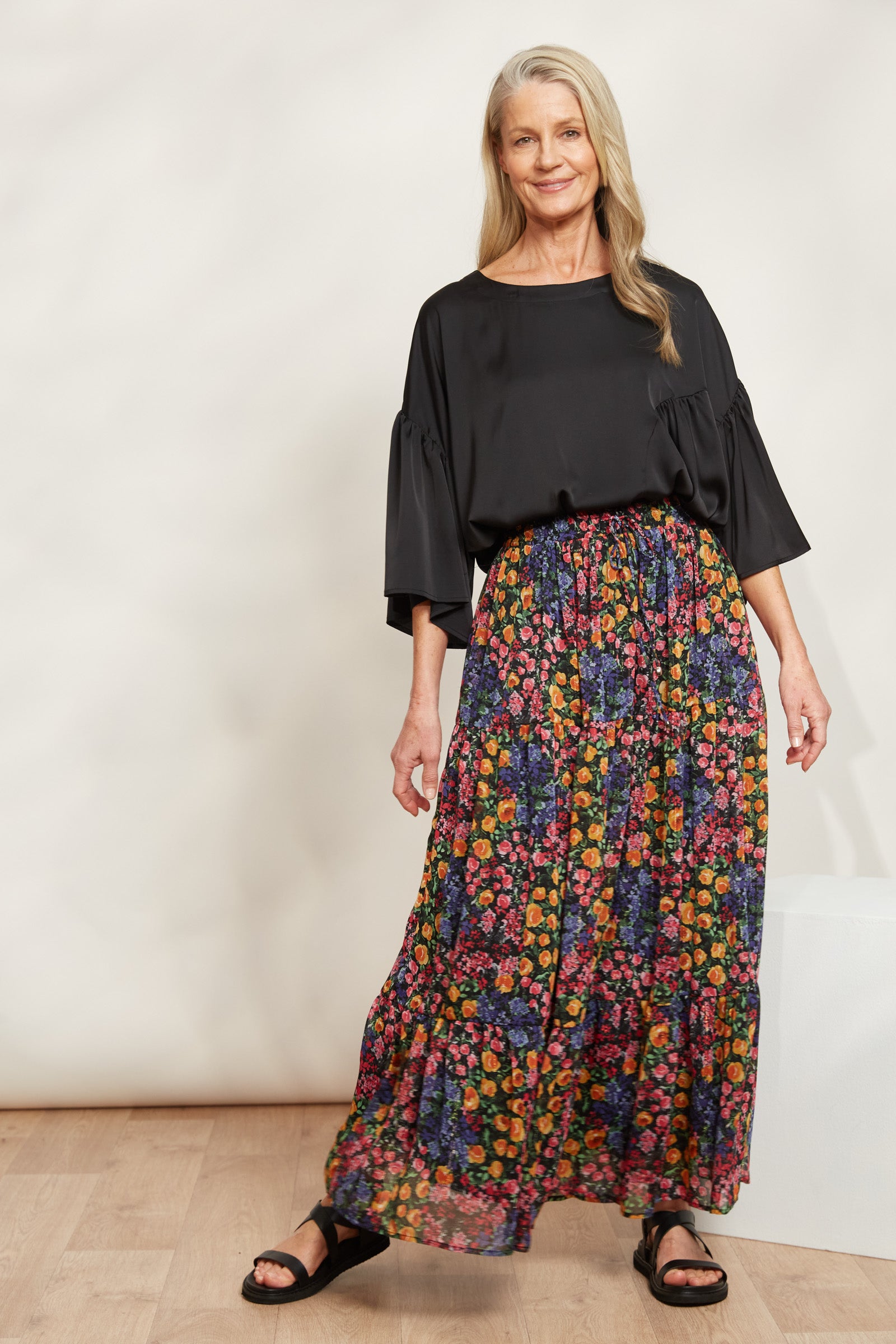 Solstice Skirt - Blume - eb&ive Clothing - Skirt Mid