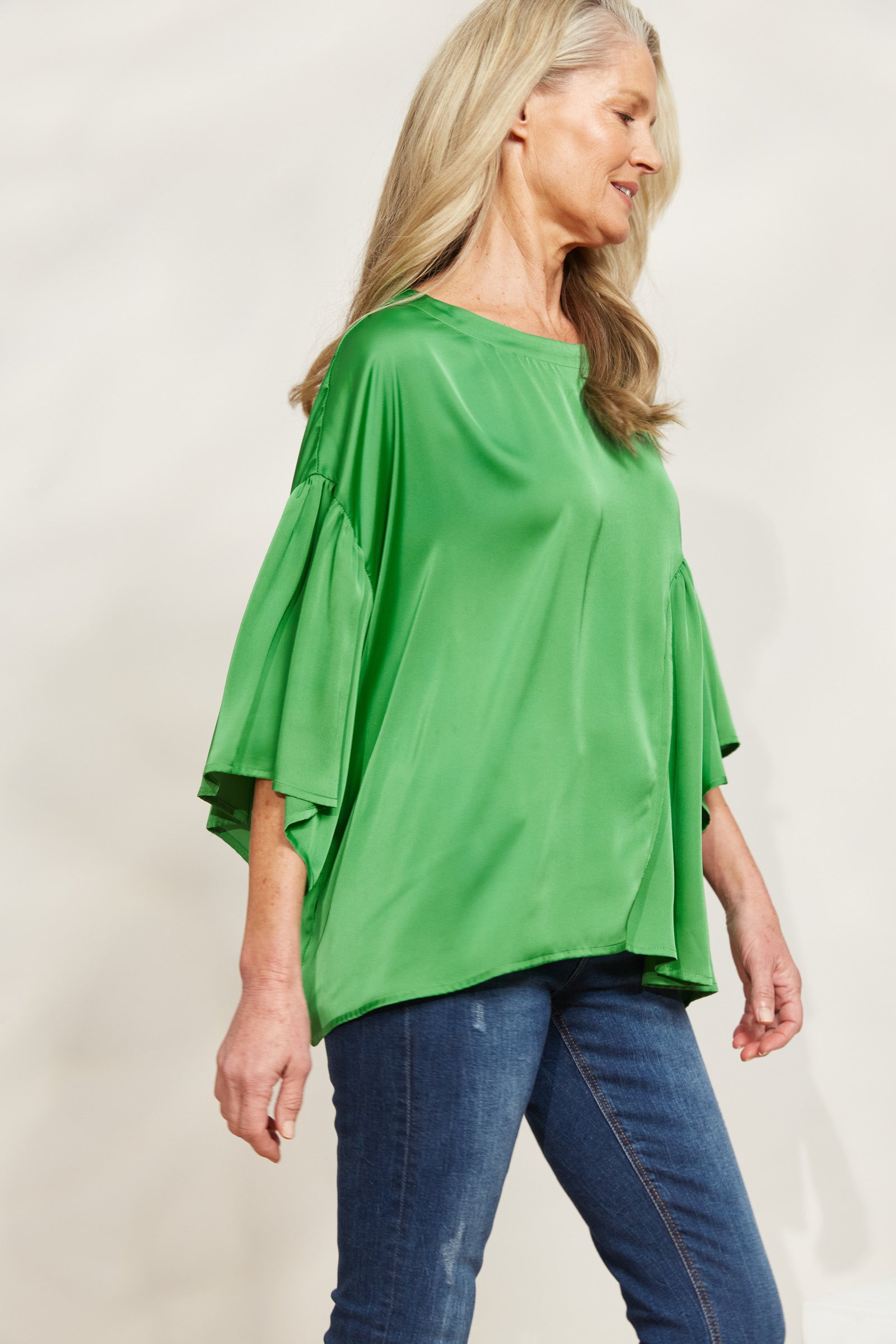 Elysian Top - Emerald - eb&ive Clothing - Top S/S - Dressy