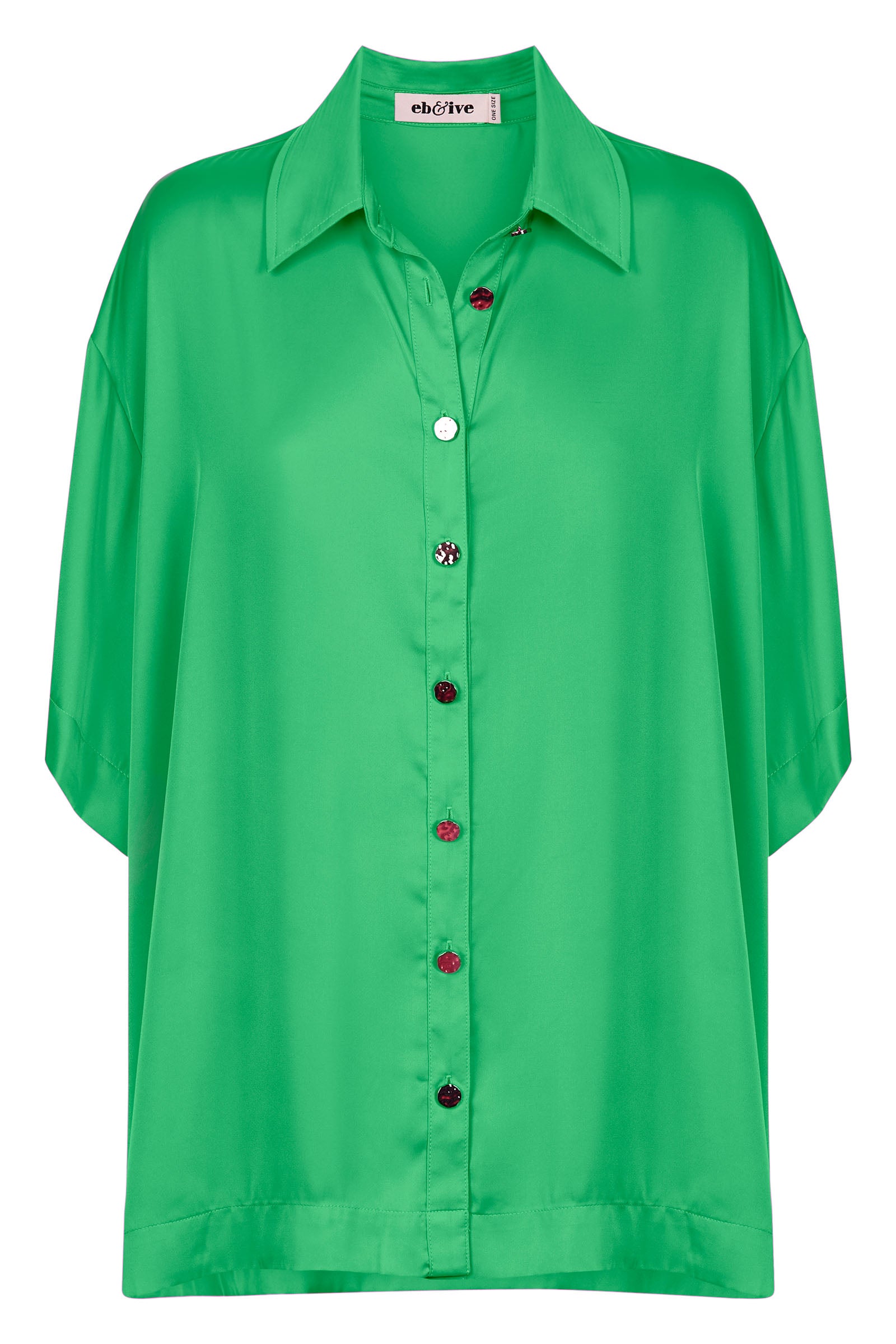 Elysian Shirt - Emerald - eb&ive Clothing - Shirt S/S