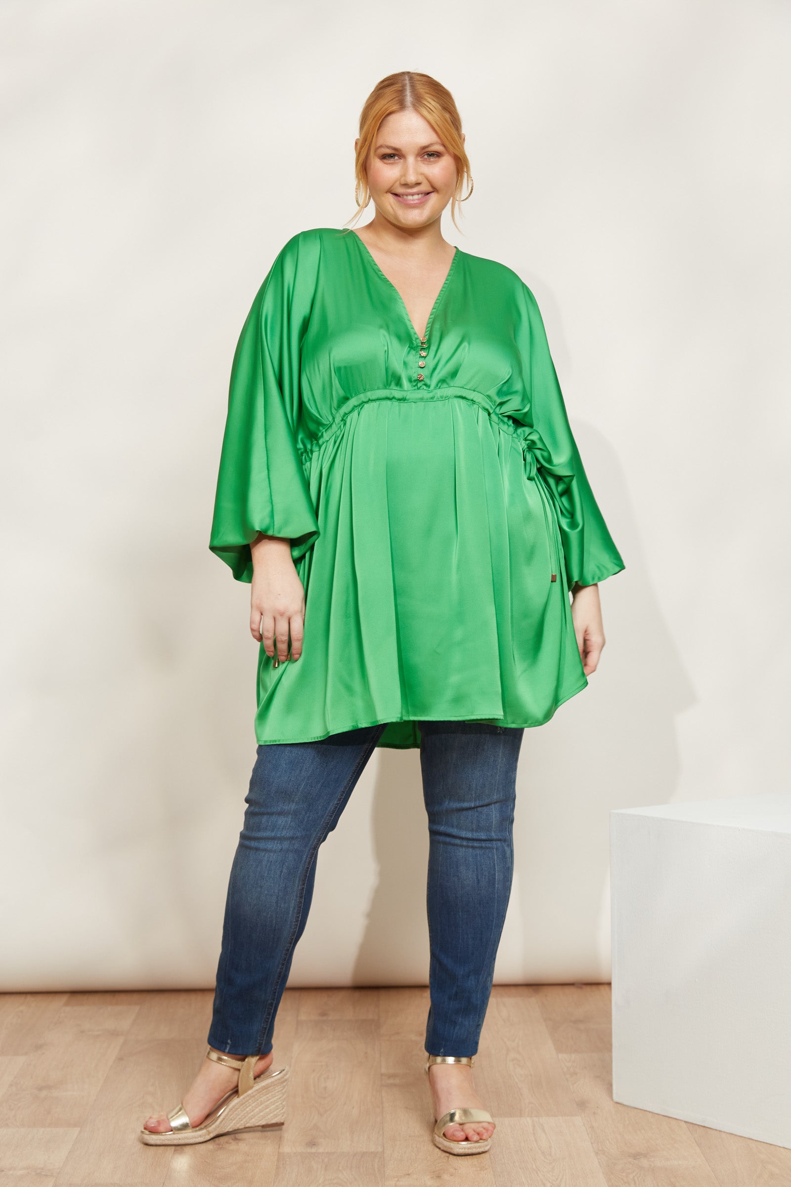 Elysian Top/Dress - Emerald - eb&ive Clothing - Top Dress One Size