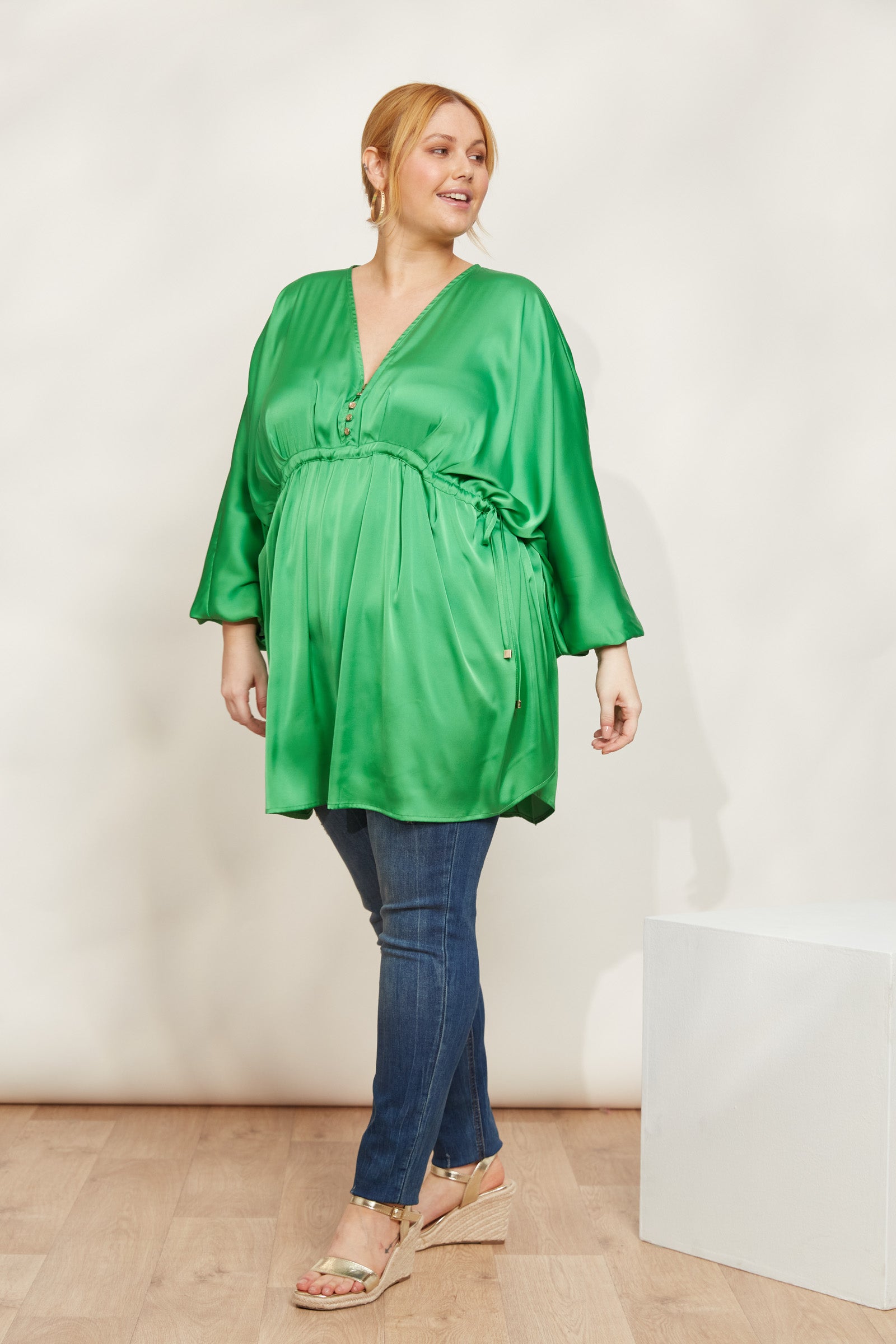 Elysian Top/Dress - Emerald - eb&ive Clothing - Top Dress One Size