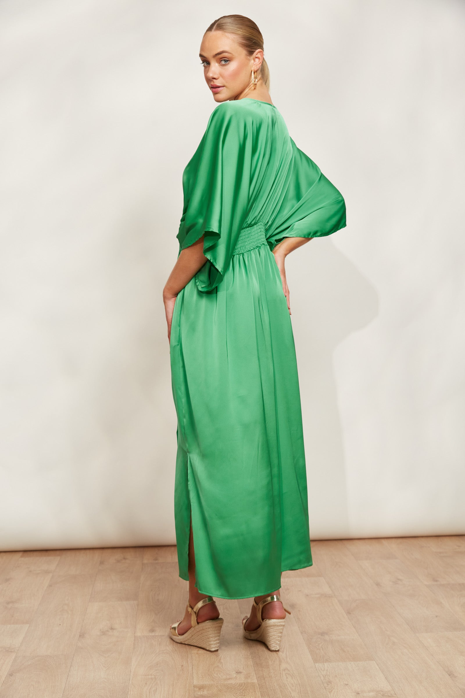 Elysian Maxi - Emerald - eb&ive Clothing - Dress Maxi Dressy