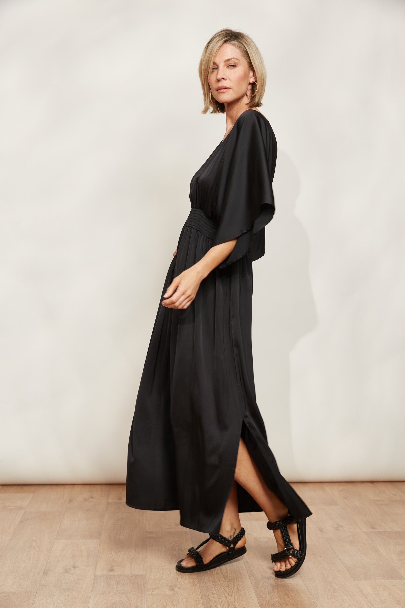 Elysian Maxi - Sable - eb&ive Clothing - Dress Maxi Dressy