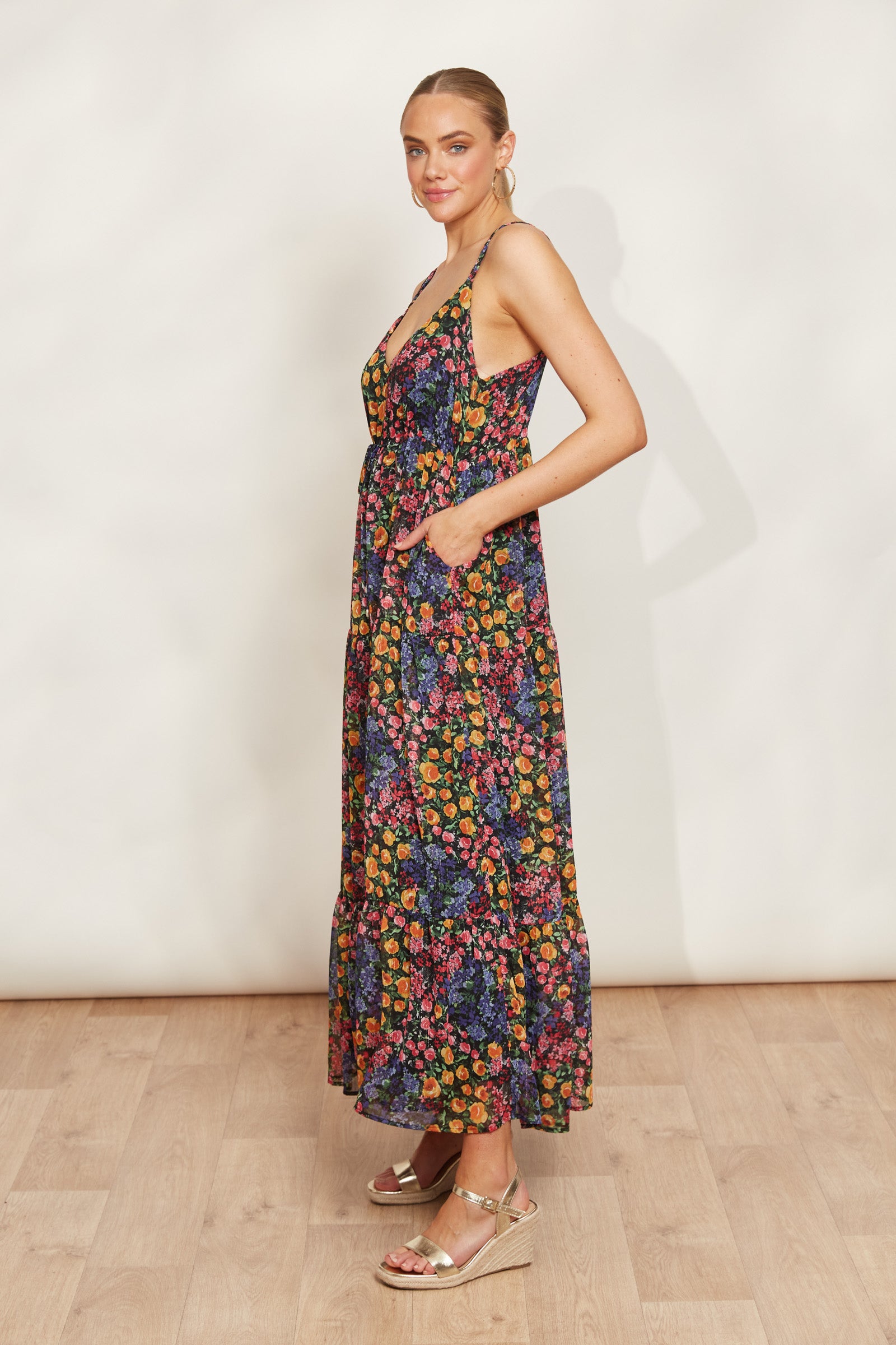 Solstice Tank Maxi - Blume - eb&ive Clothing - Dress Strappy Maxi