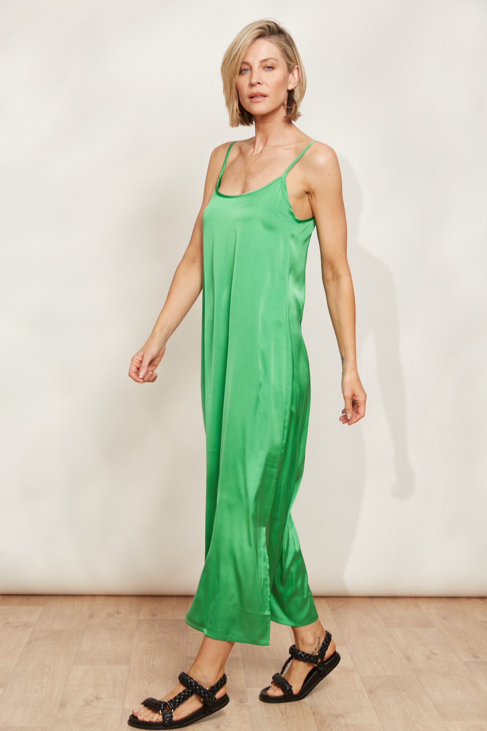 Elysian Tank Maxi - Emerald - eb&ive Clothing - Dress Strappy Maxi