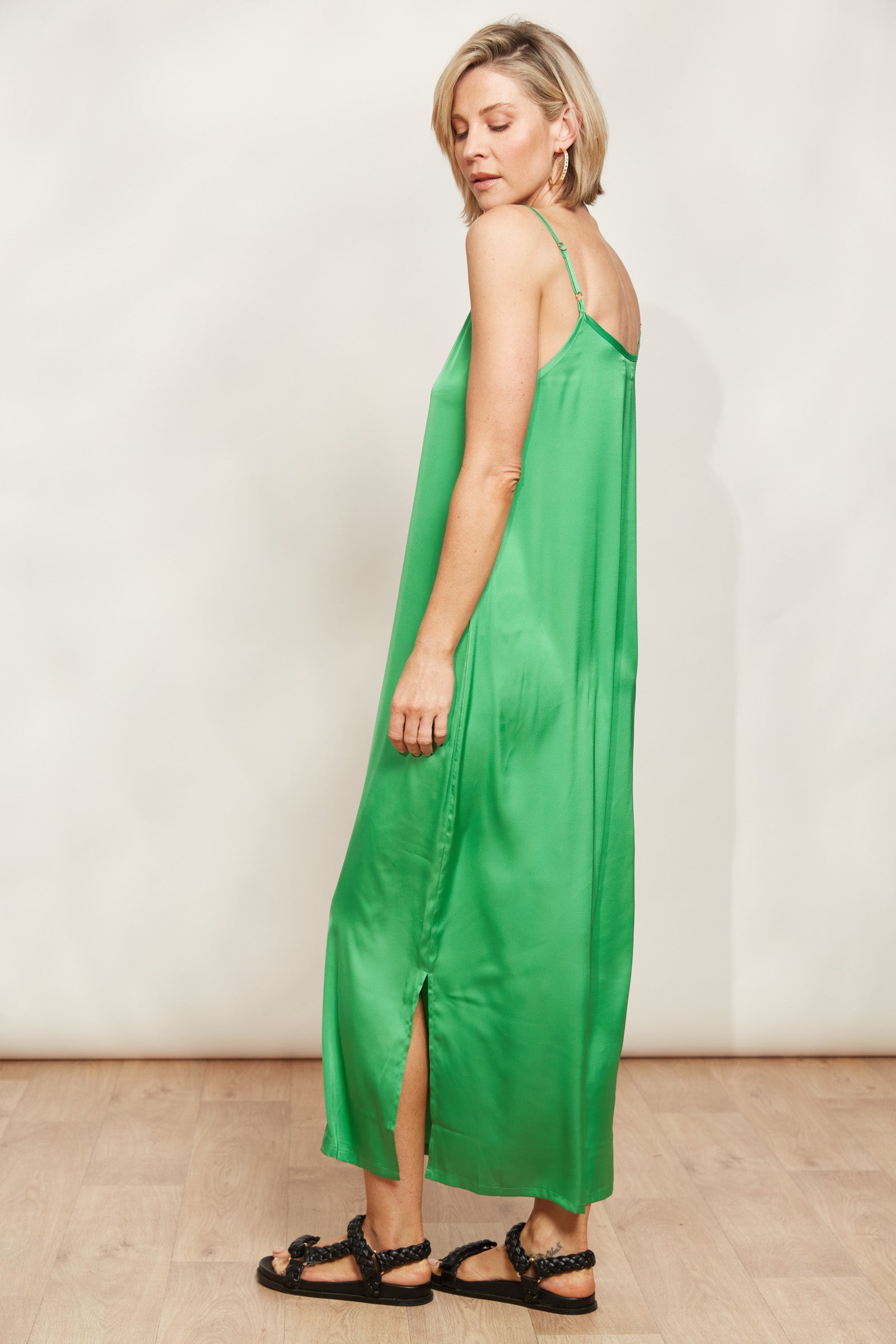 Elysian Tank Maxi - Emerald - eb&ive Clothing - Dress Strappy Maxi