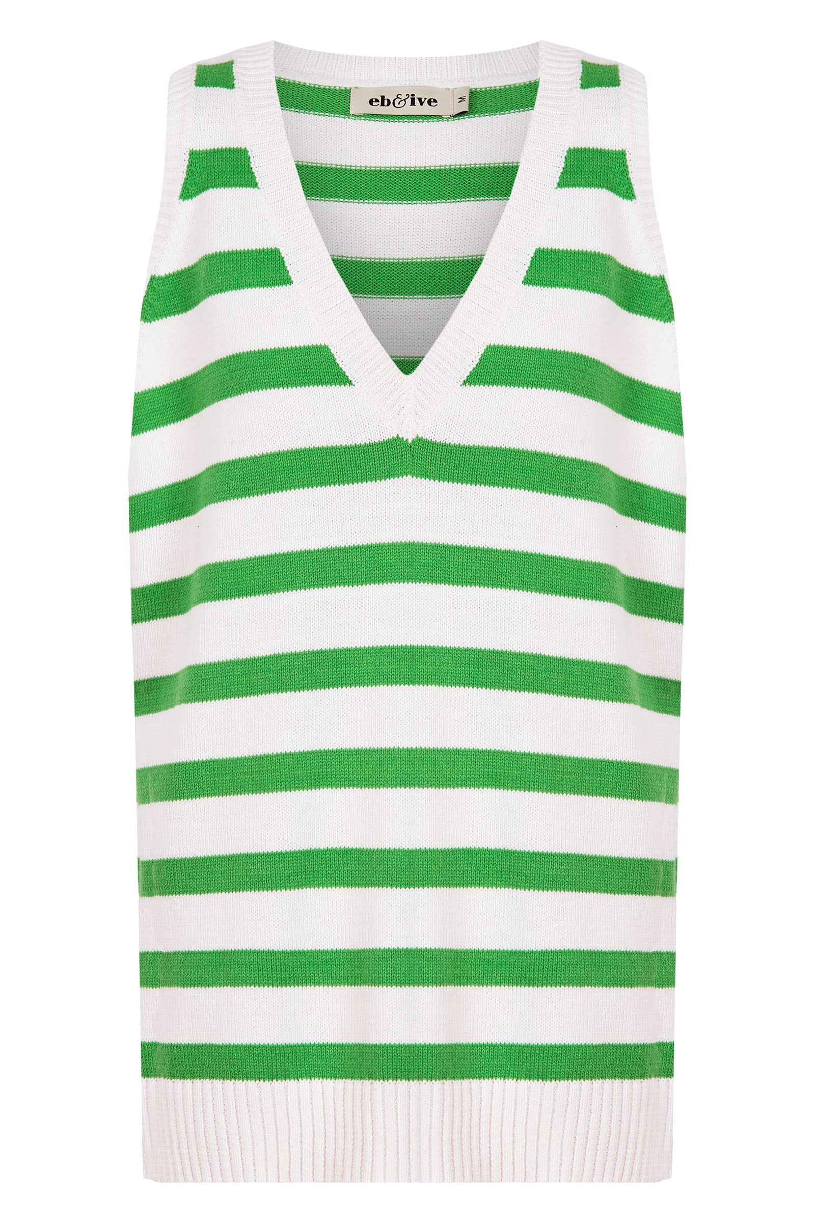 La Sable Knit Vest - Emerald - eb&ive Clothing - Knit Top Sleeveless