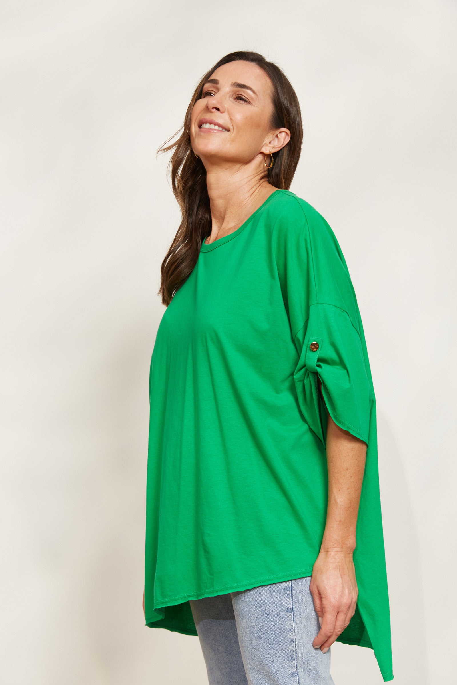 Verano Tshirt - Emerald - eb&ive Clothing - Top Tshirt Relaxed