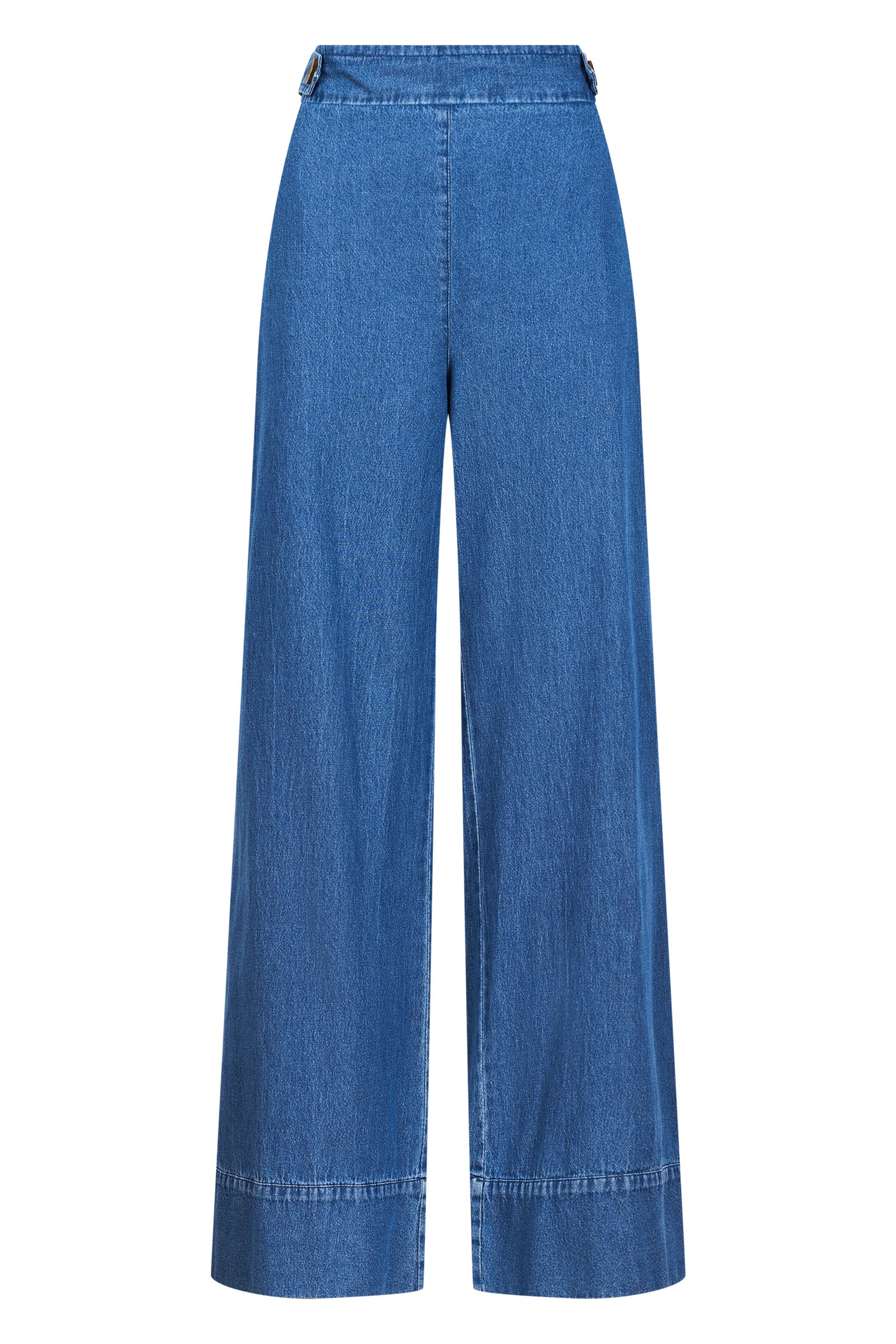 Playa Pant - Denim - eb&ive Clothing - Denim Jean Wide Leg