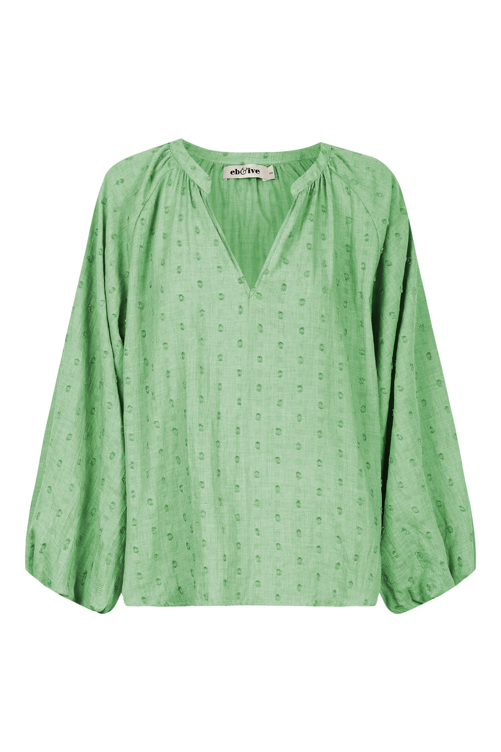 Zephyr Blouse - Jade - eb&ive Clothing - Top L/S