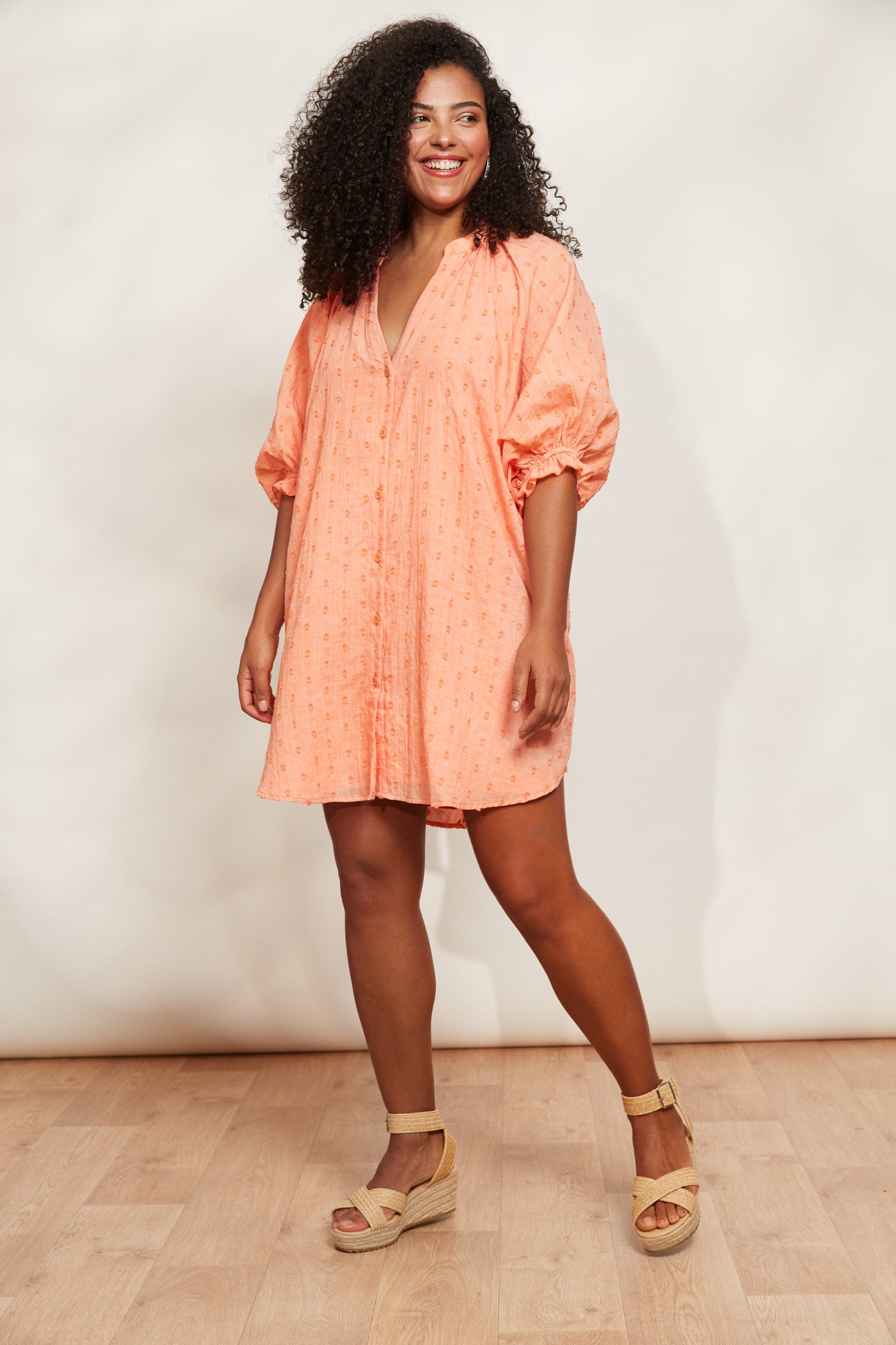 Zephyr Top/Dress - Papaya - eb&ive Clothing - Top Dress