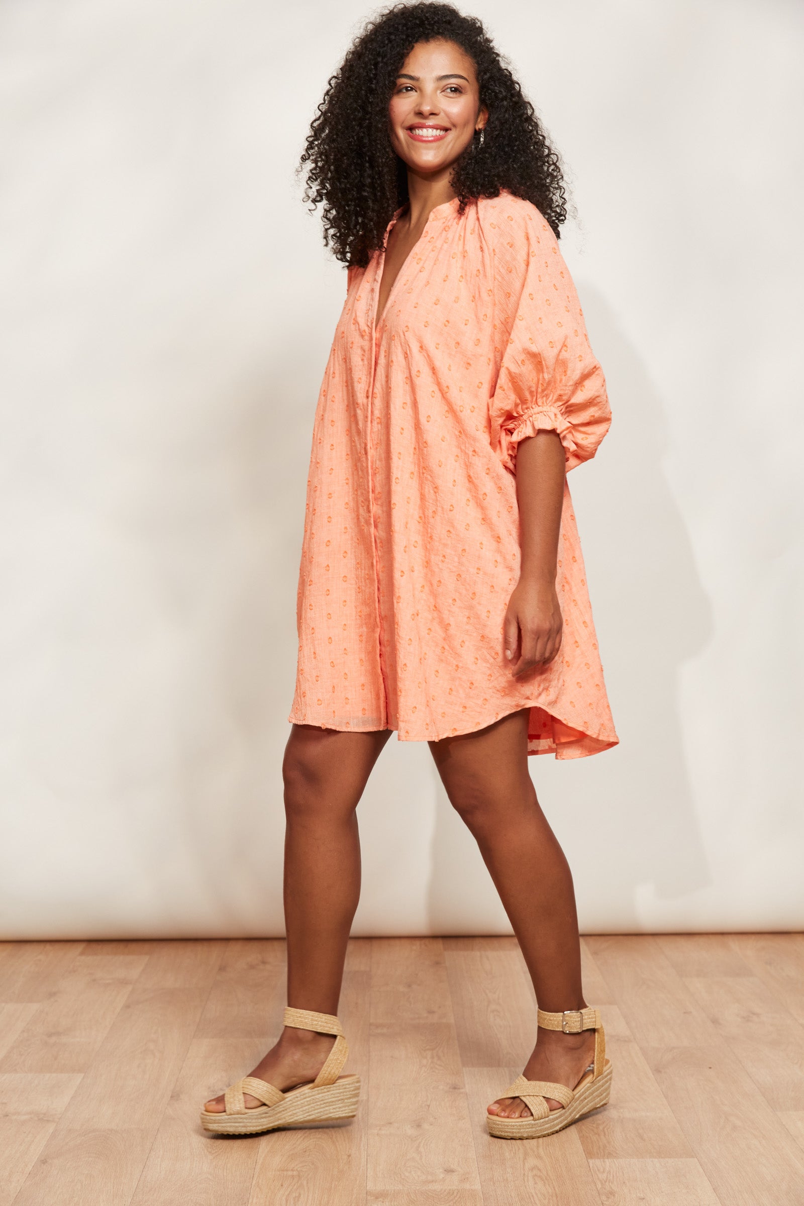 Zephyr Top/Dress - Papaya - eb&ive Clothing - Top Dress