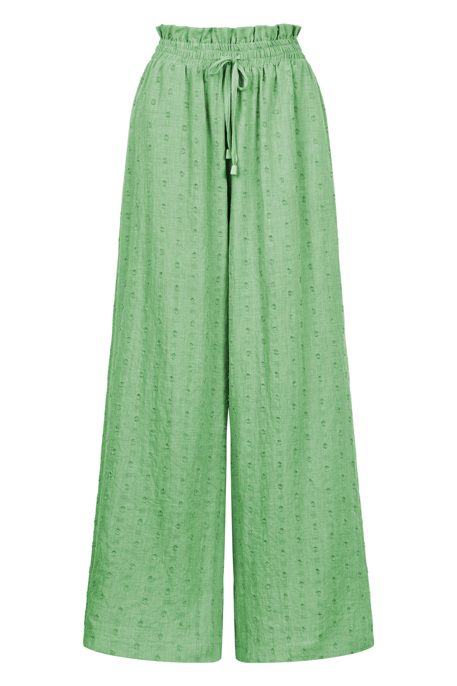 Zephyr Pant - Jade - eb&ive Clothing - Pant Wide