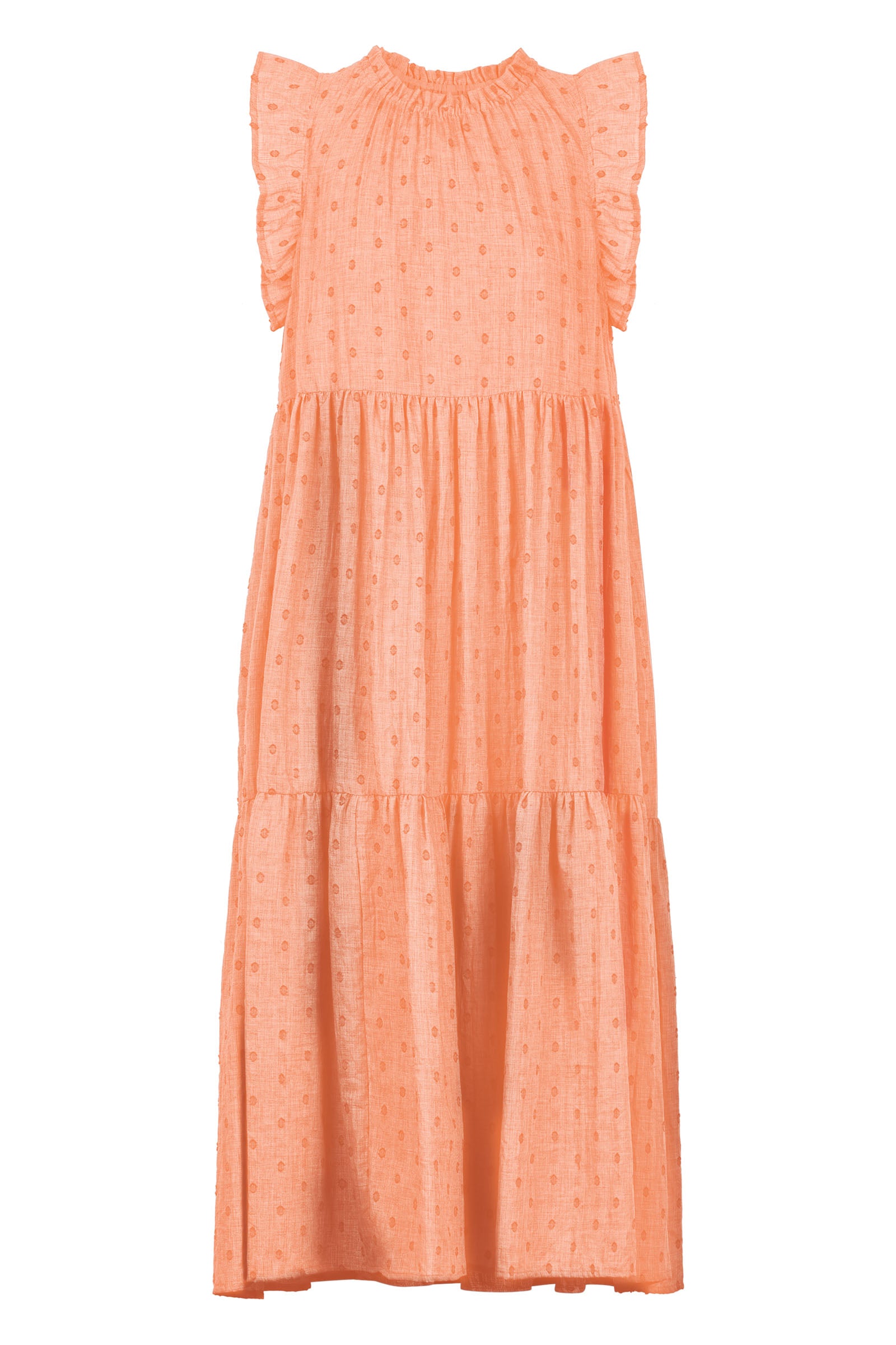 Zephyr Dress - Papaya - eb&ive Clothing - Dress Mid