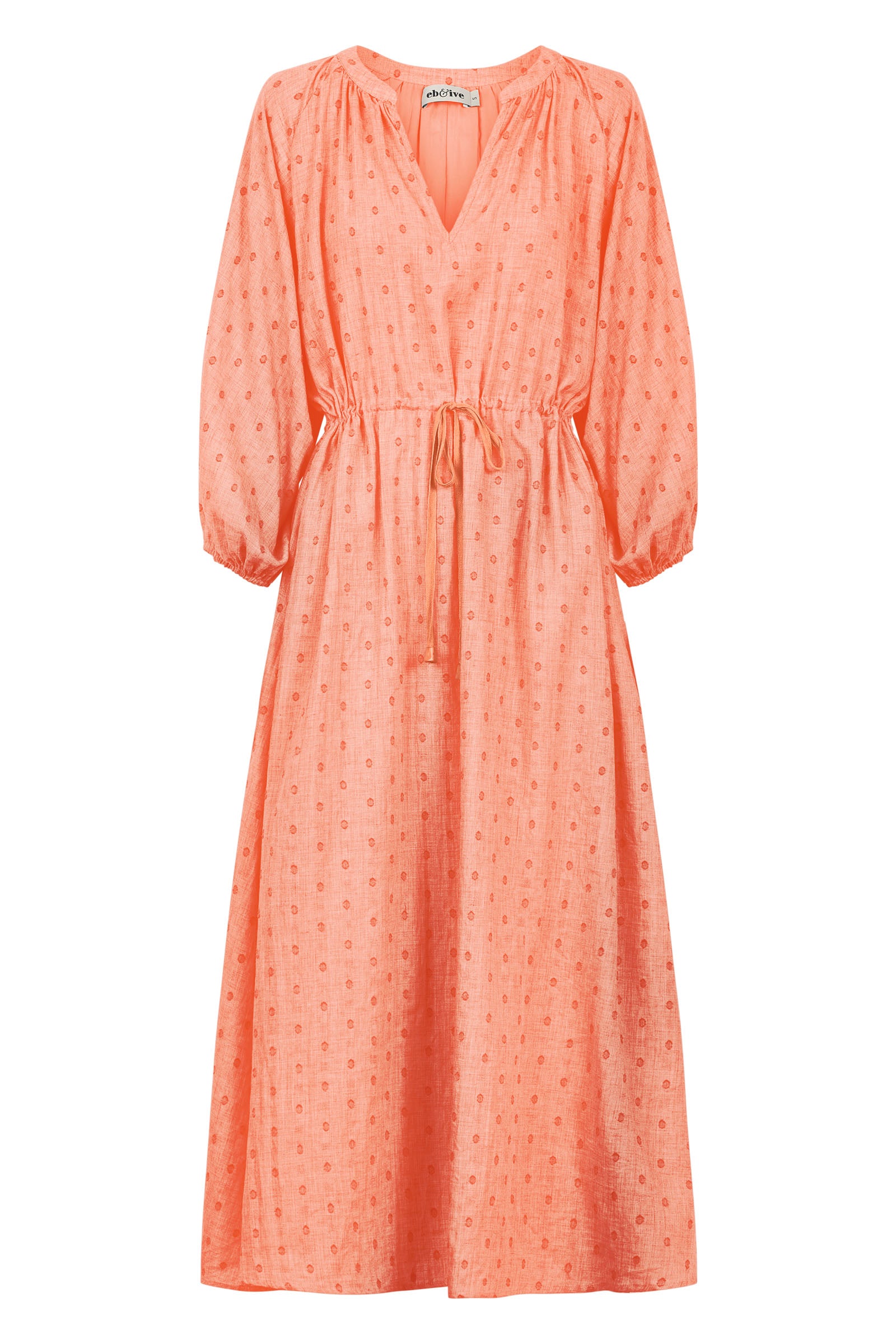 Zephyr Maxi Dress - Papaya - eb&ive Clothing - Dress Maxi