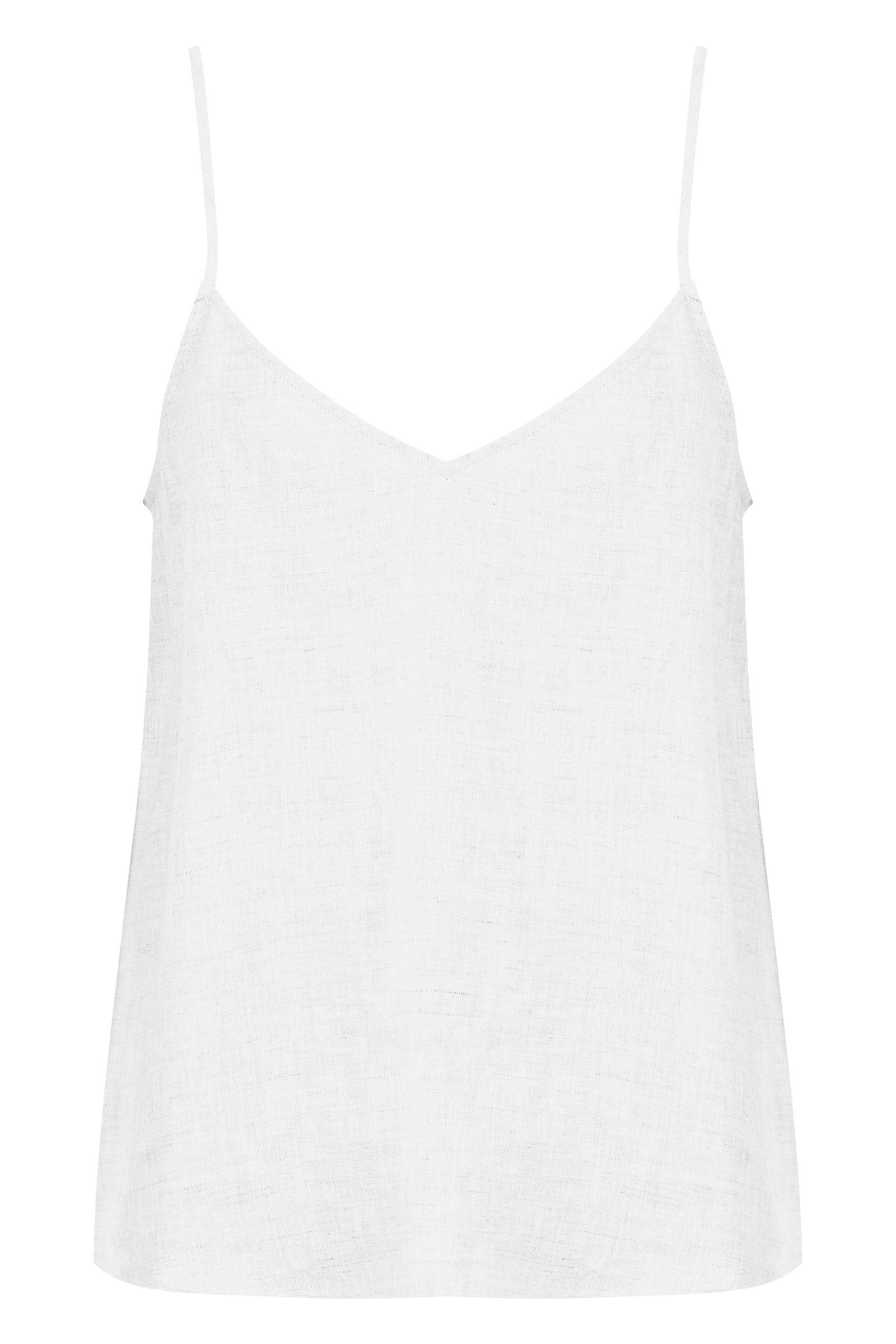 Seraphic Tank - Opal - eb&ive Clothing - Top Strappy Linen