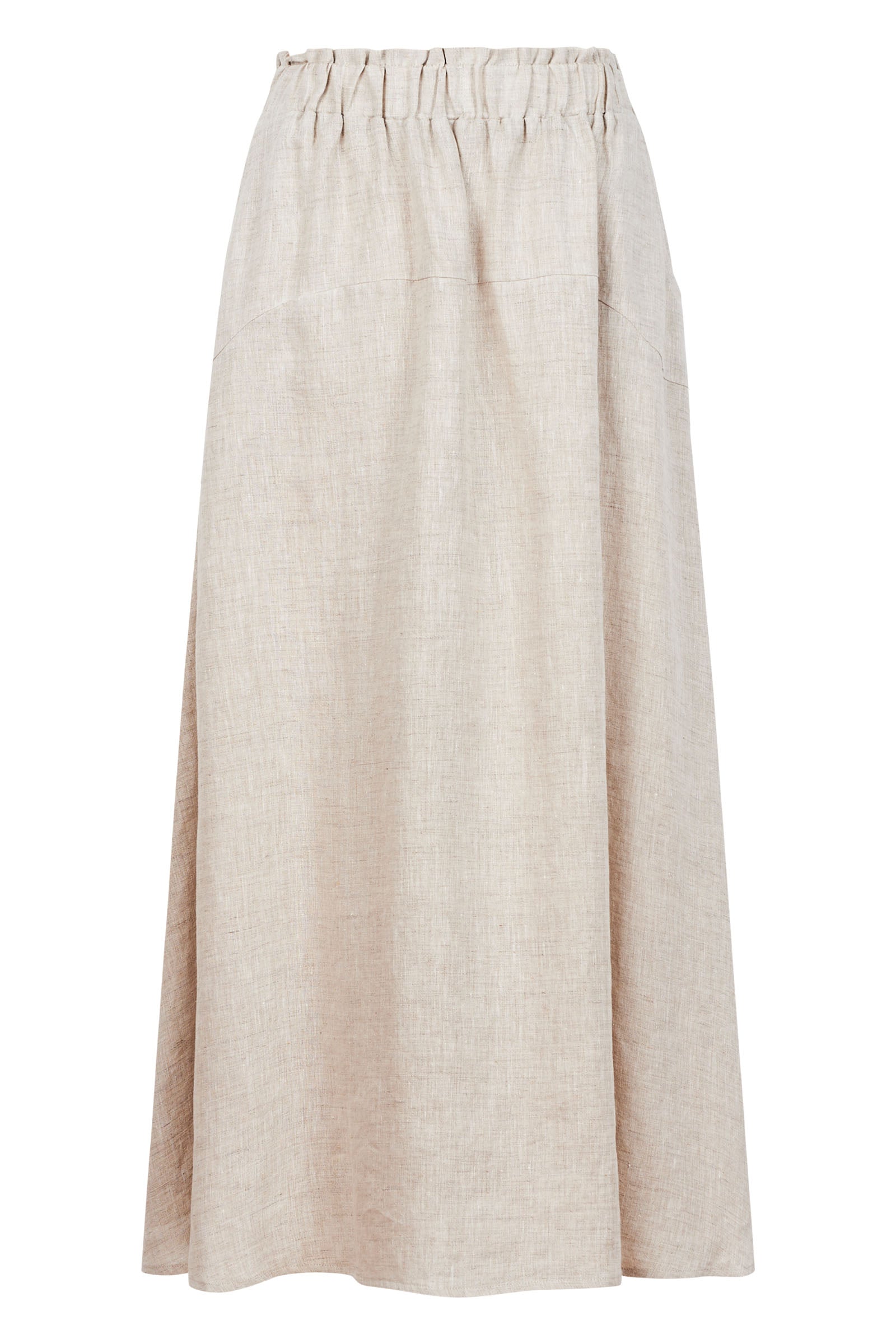 Seraphic Skirt - Dune - eb&ive Clothing - Skirt Mid Linen