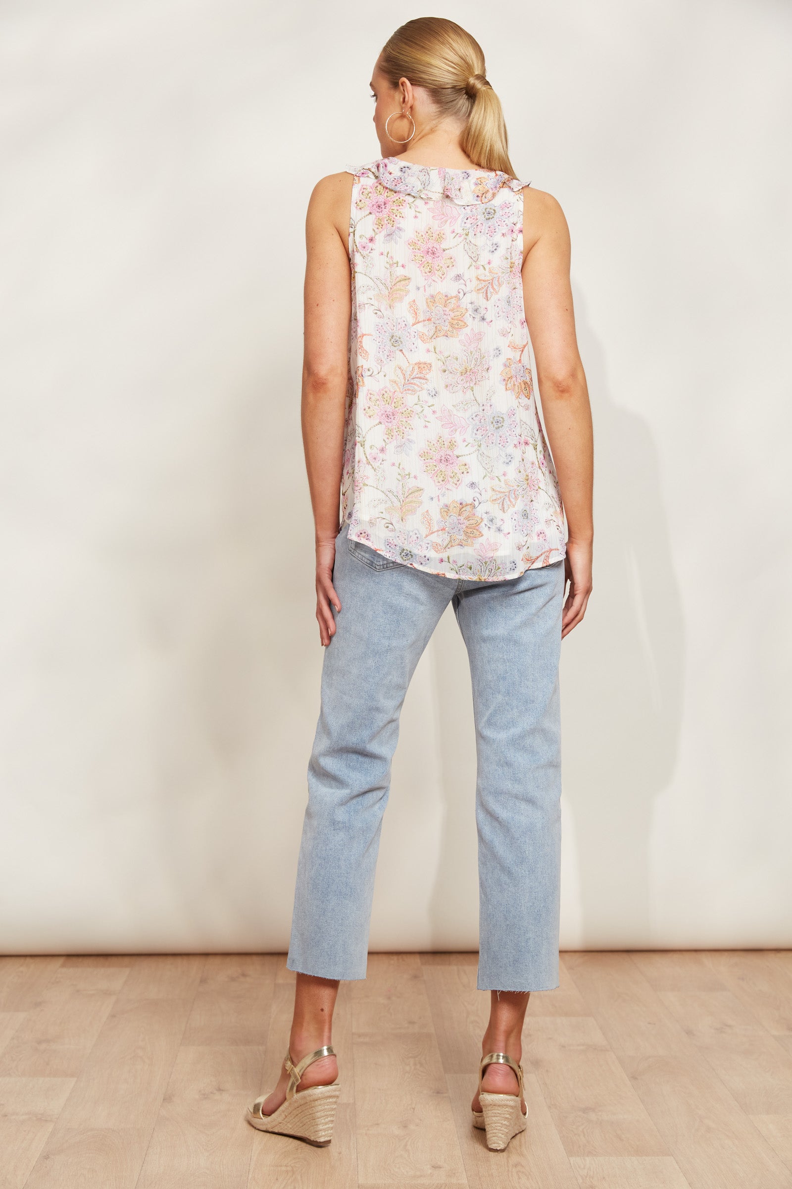 Sereno Tank - Paisley - eb&ive Clothing - Top Sleeveless