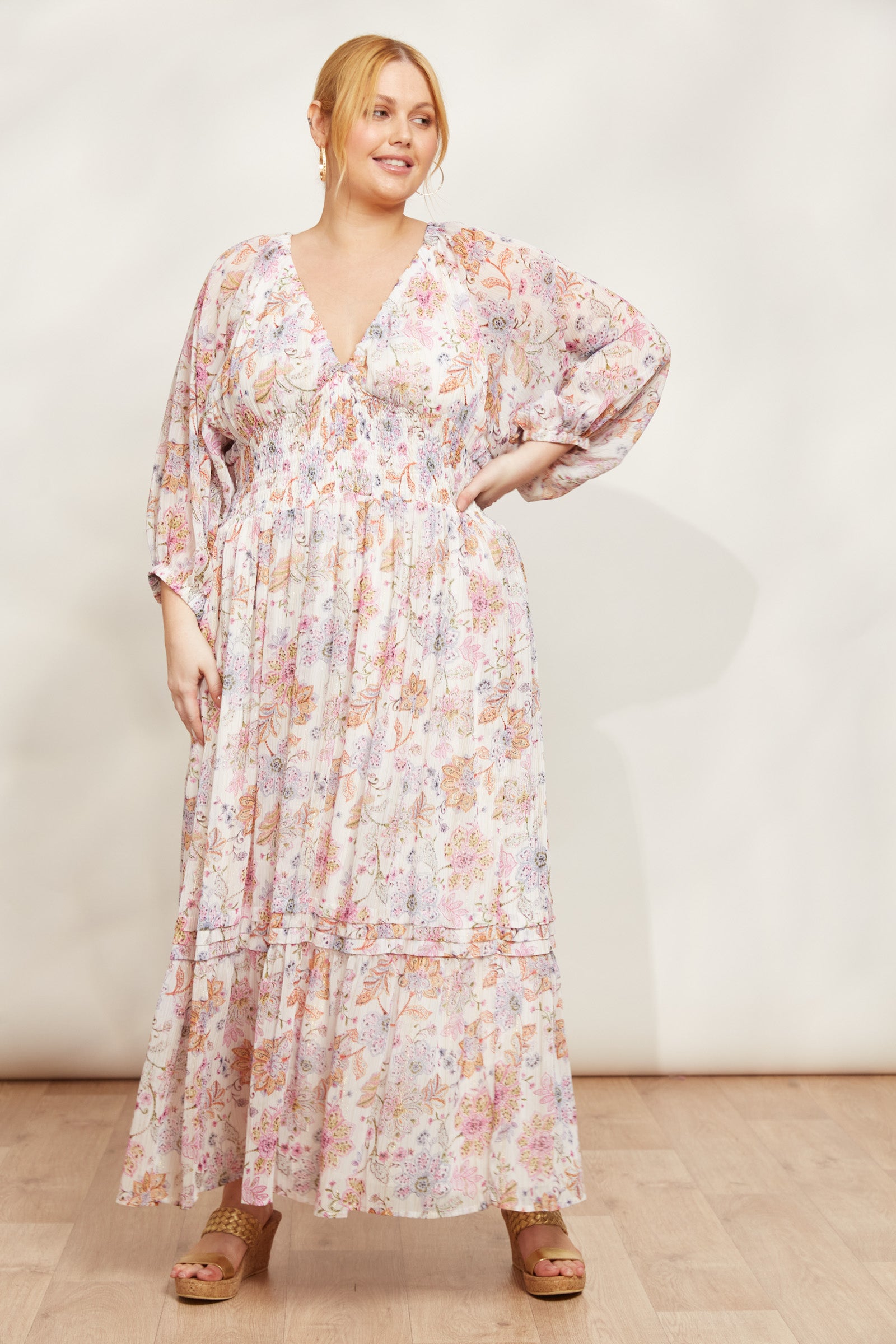 Sereno Maxi Dress - Paisley - eb&ive Clothing - Dress Maxi