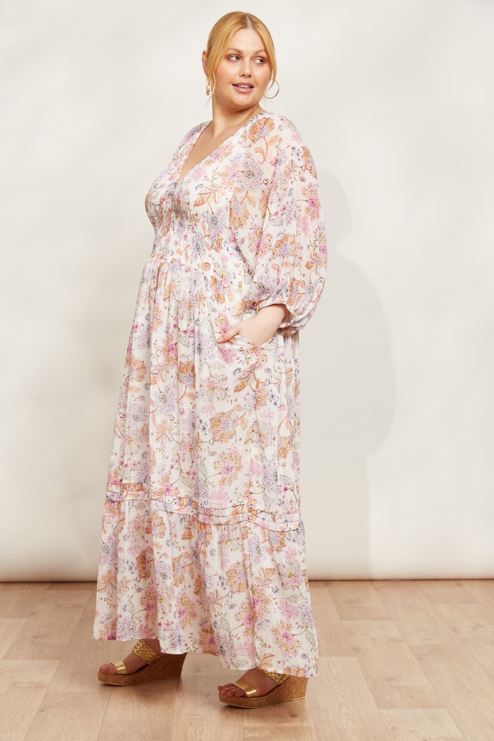 Sereno Maxi Dress - Paisley - eb&ive Clothing - Dress Maxi