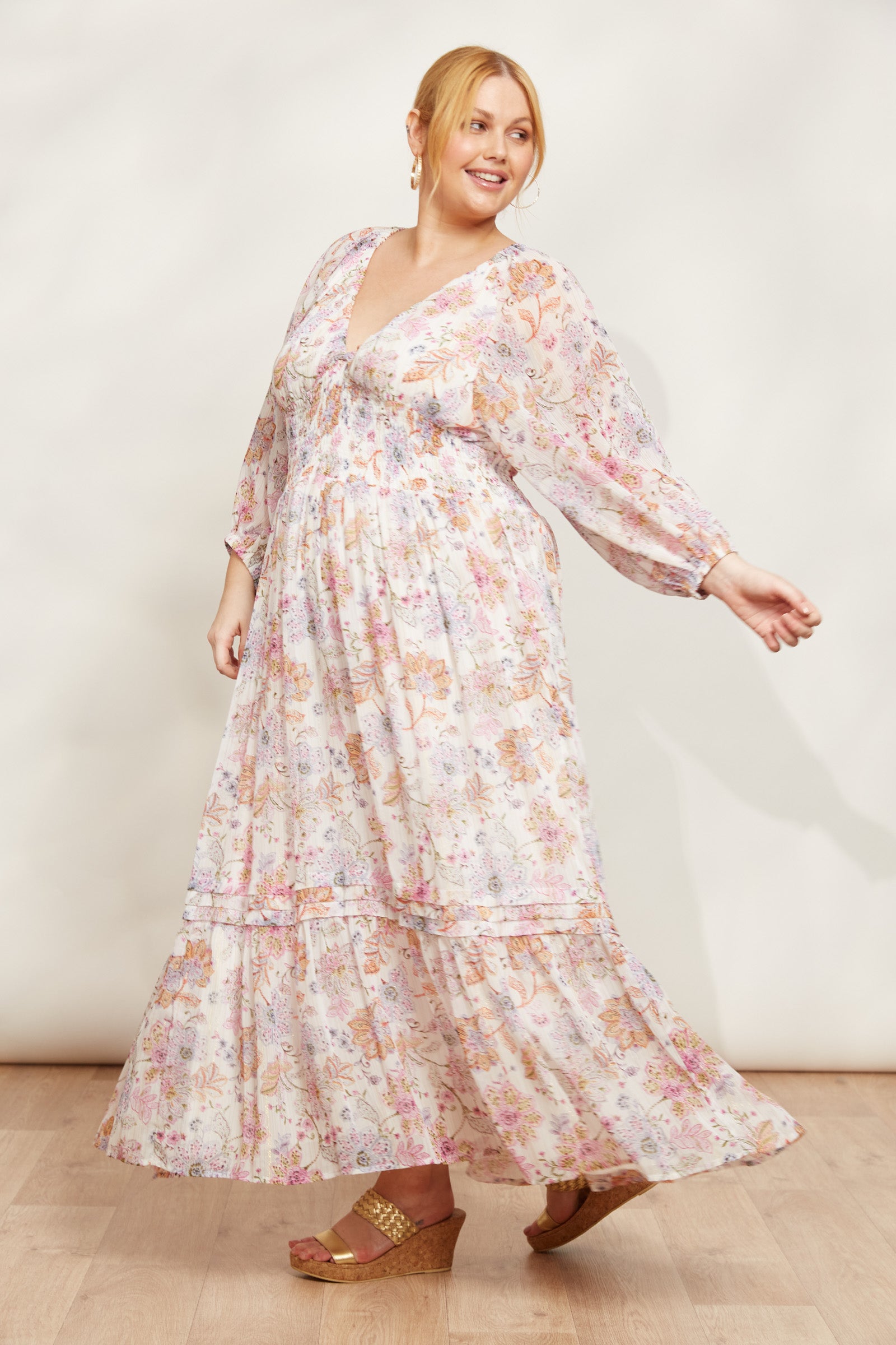 Sereno Maxi Dress - Paisley - eb&ive Clothing - Dress Maxi