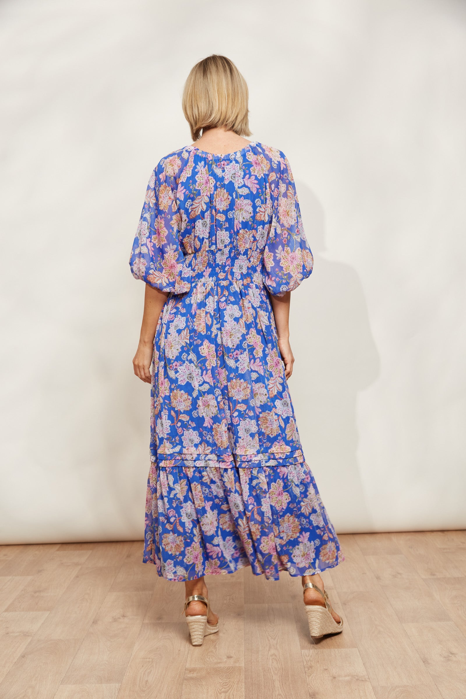 Sereno Maxi Dress - Palme - eb&ive Clothing - Dress Maxi