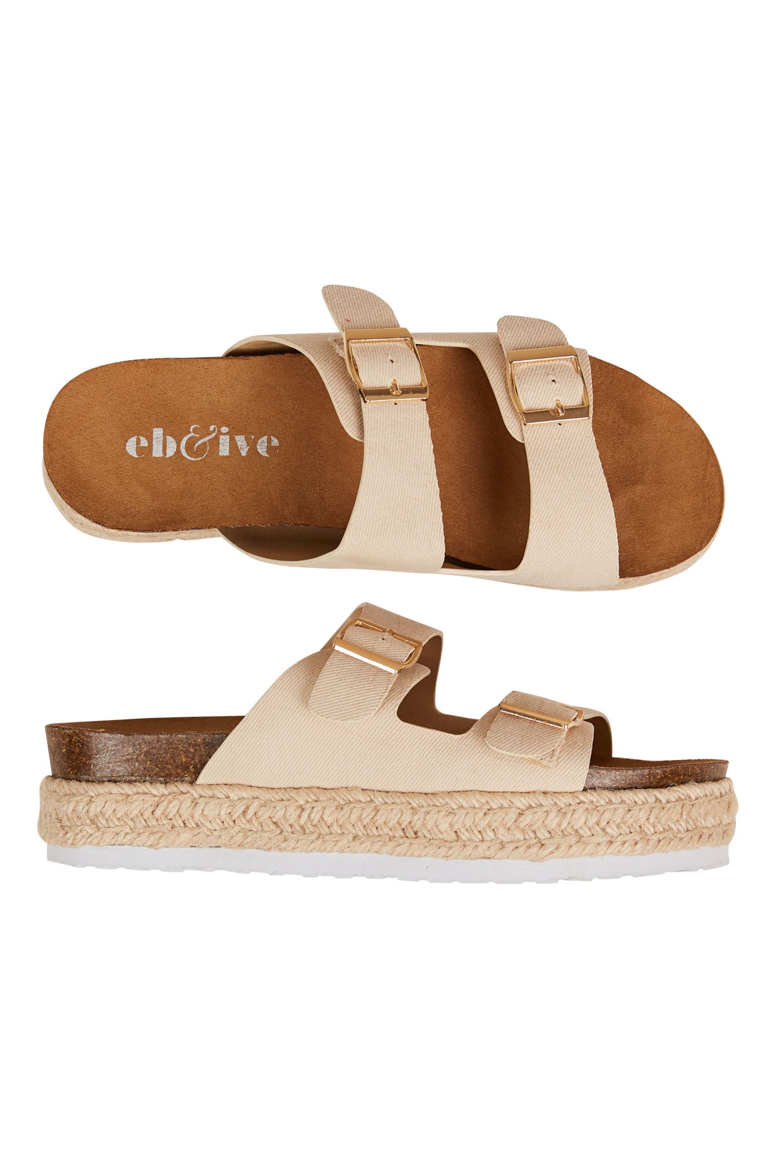 Playa Slide - Dune - eb&ive Footwear - Sandals