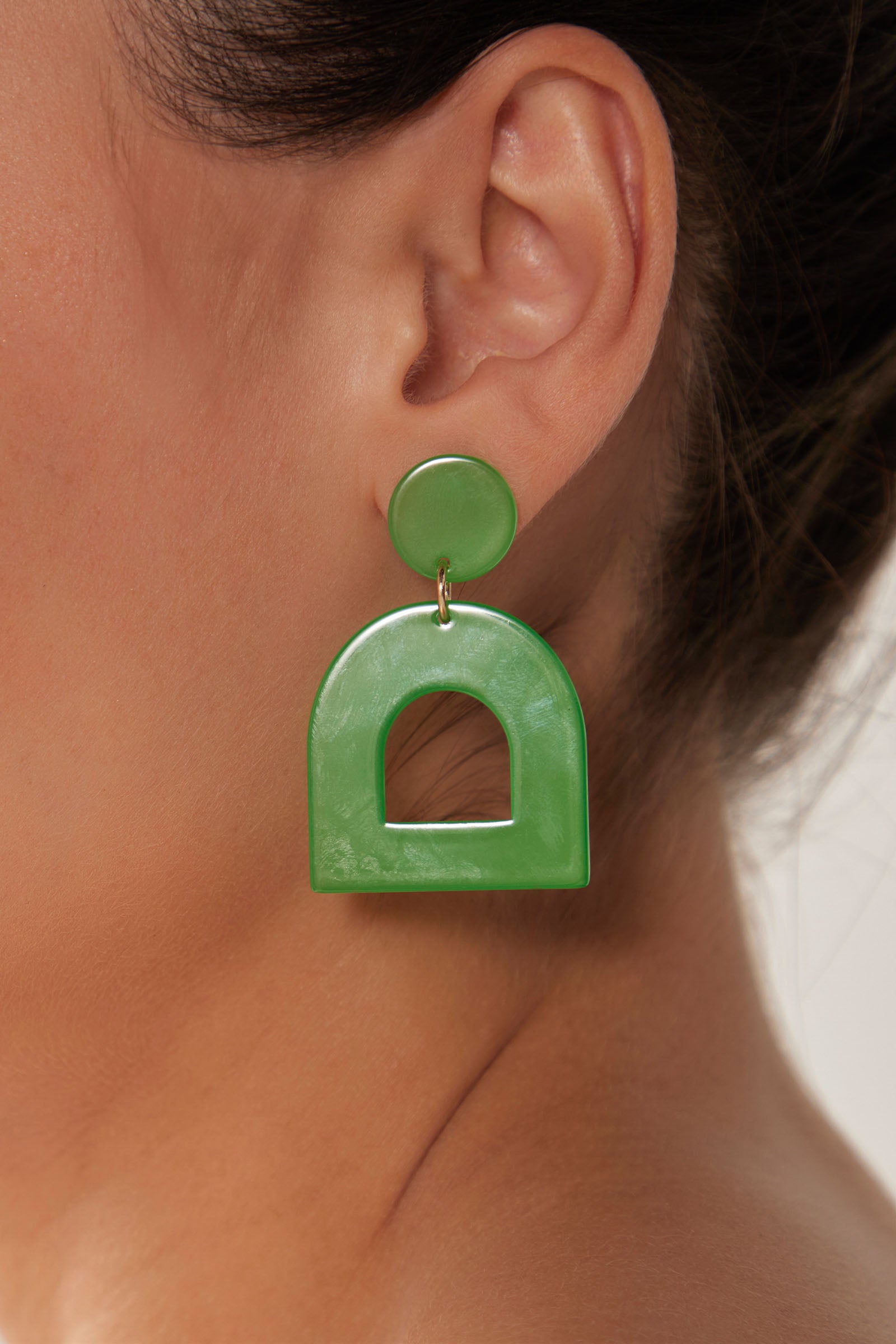 Elysian Earring - Emerald - eb&ive Earring