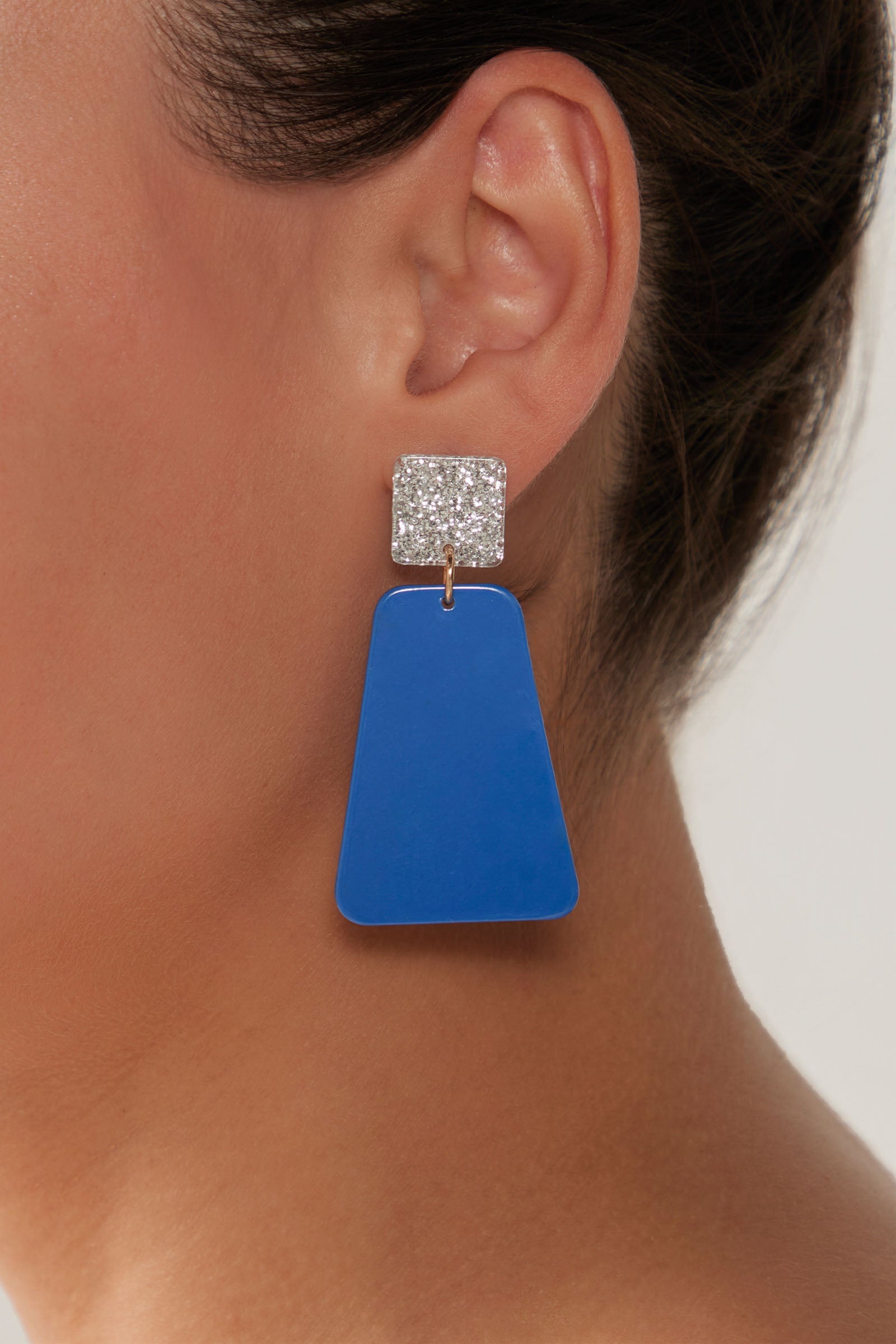 Elysian Sparkle Earring - Cobalt - eb&ive Earring