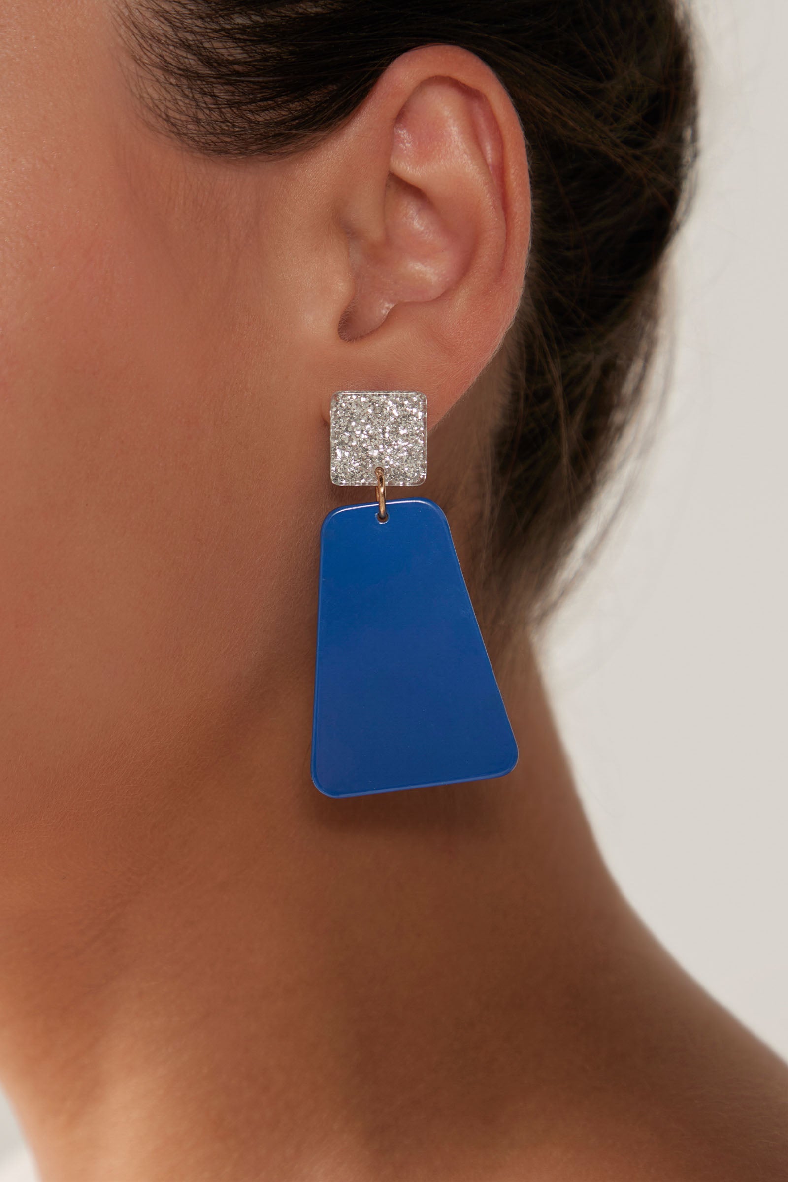 Elysian Sparkle Earring - Cobalt - eb&ive Earring