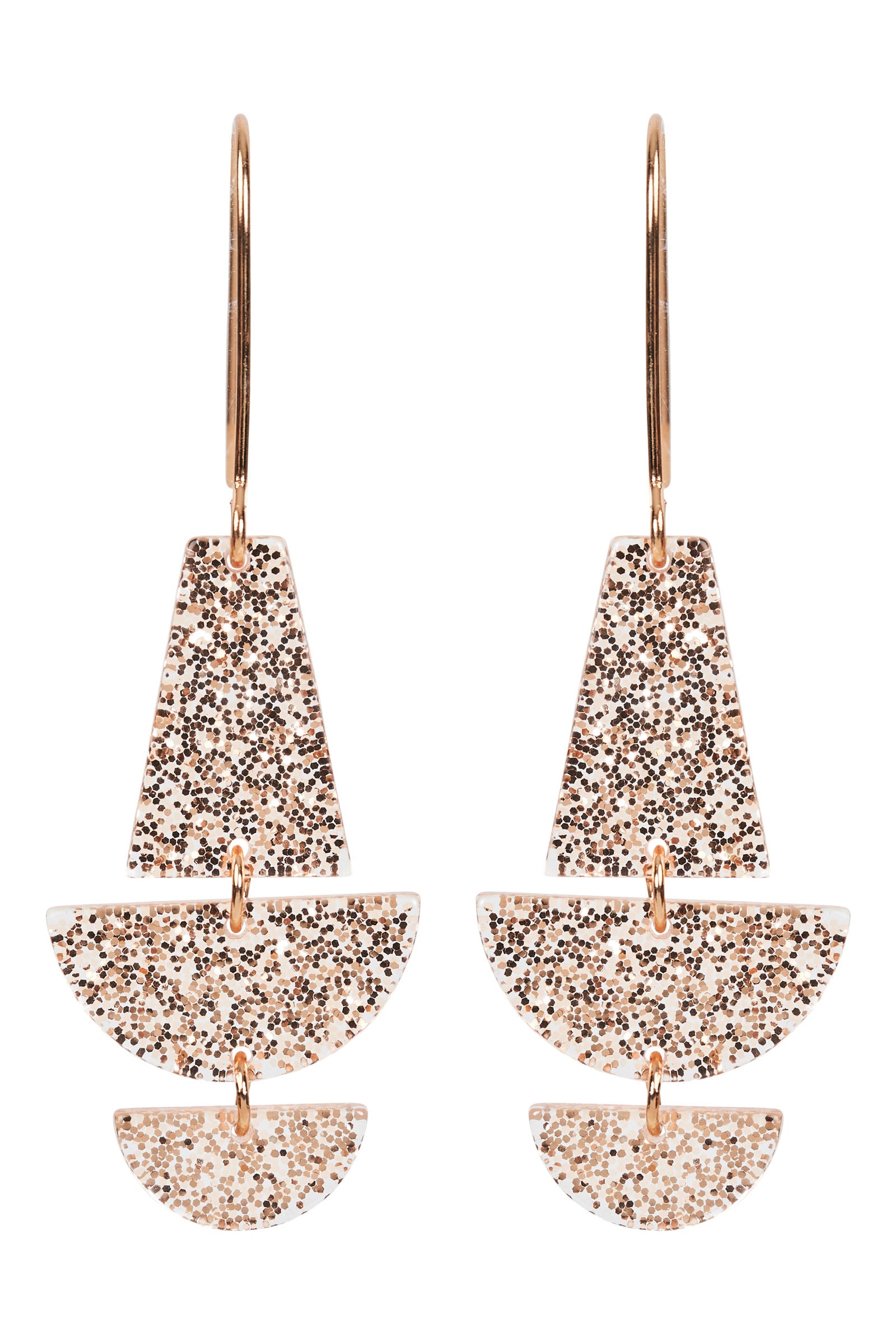 Jovial Drop Earring - Gold - eb&ive Earring