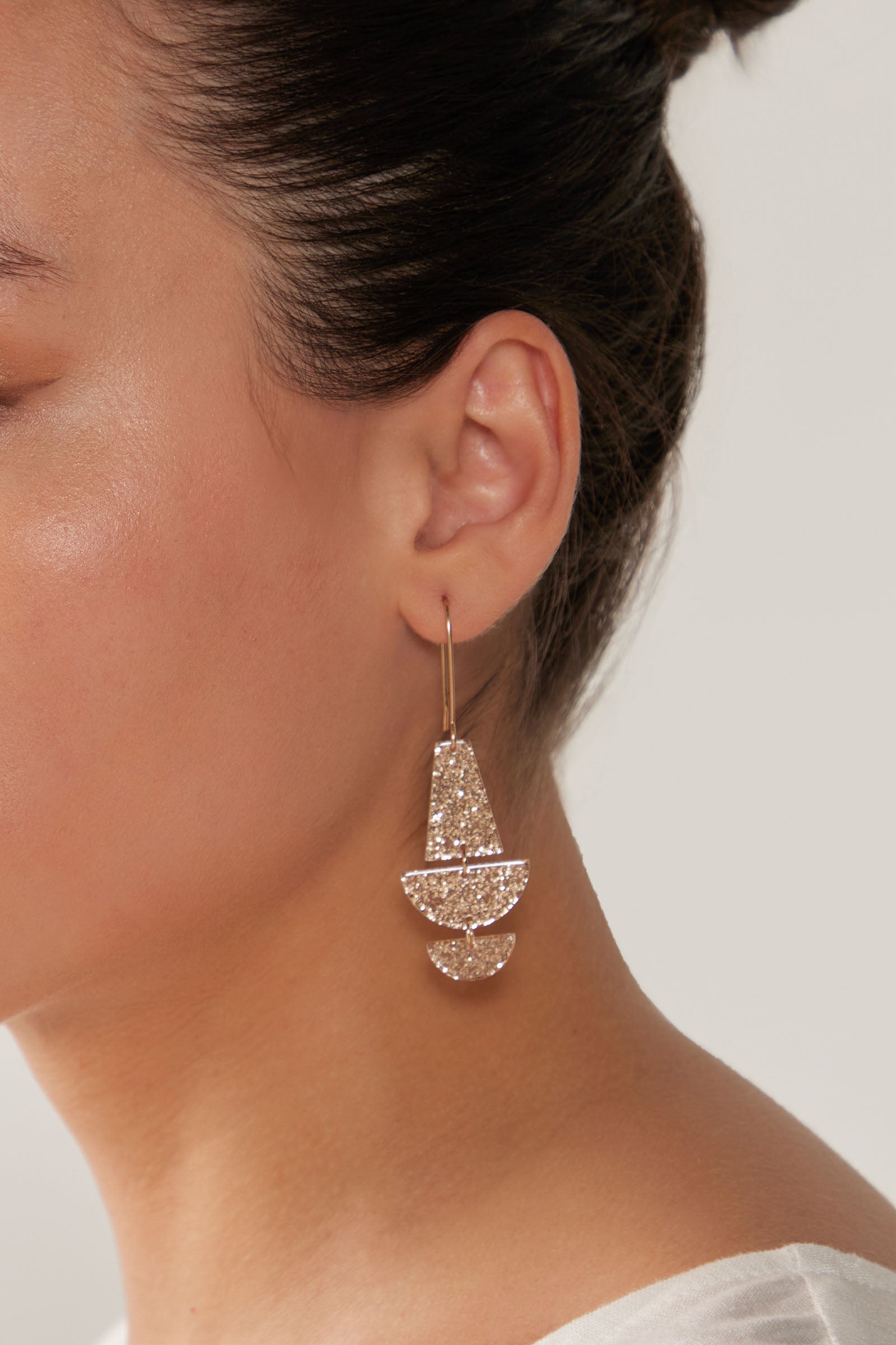 Jovial Drop Earring - Gold - eb&ive Earring