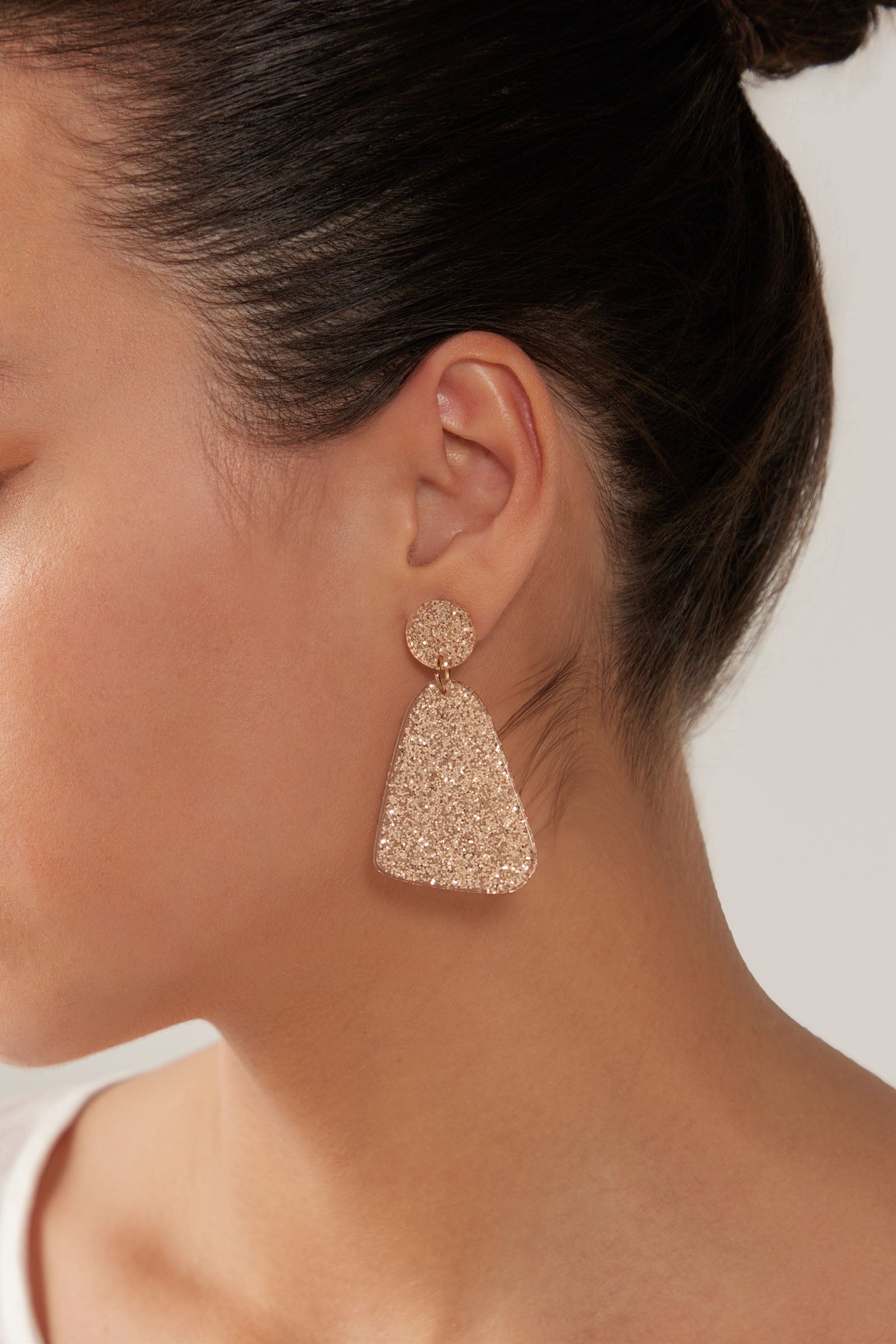 Jovial Sparkle Earring - Gold - eb&ive Earring