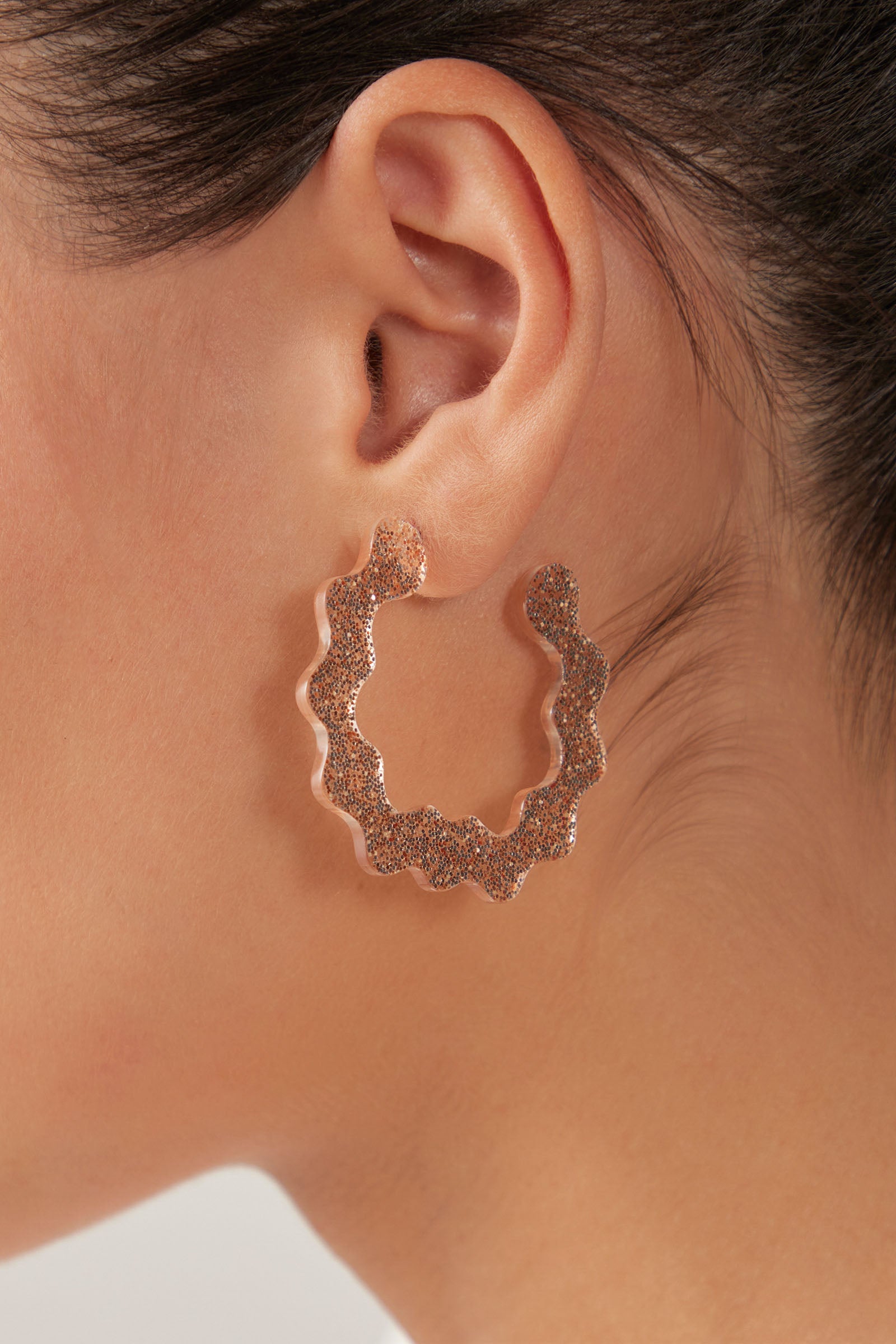 Jovial Hoop Earring - Gold - eb&ive Earring