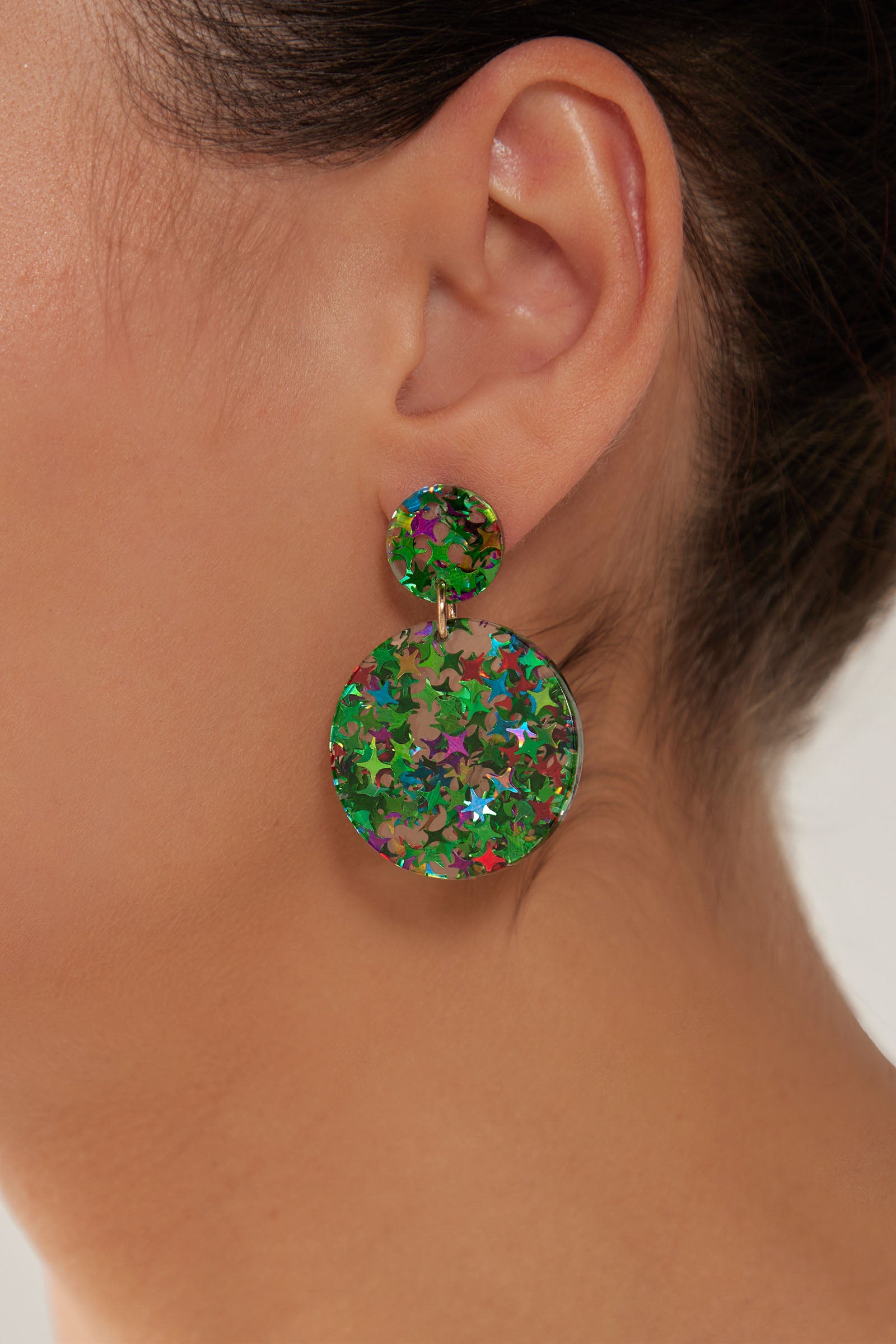 Merry Earring - Emerald - eb&ive Earring