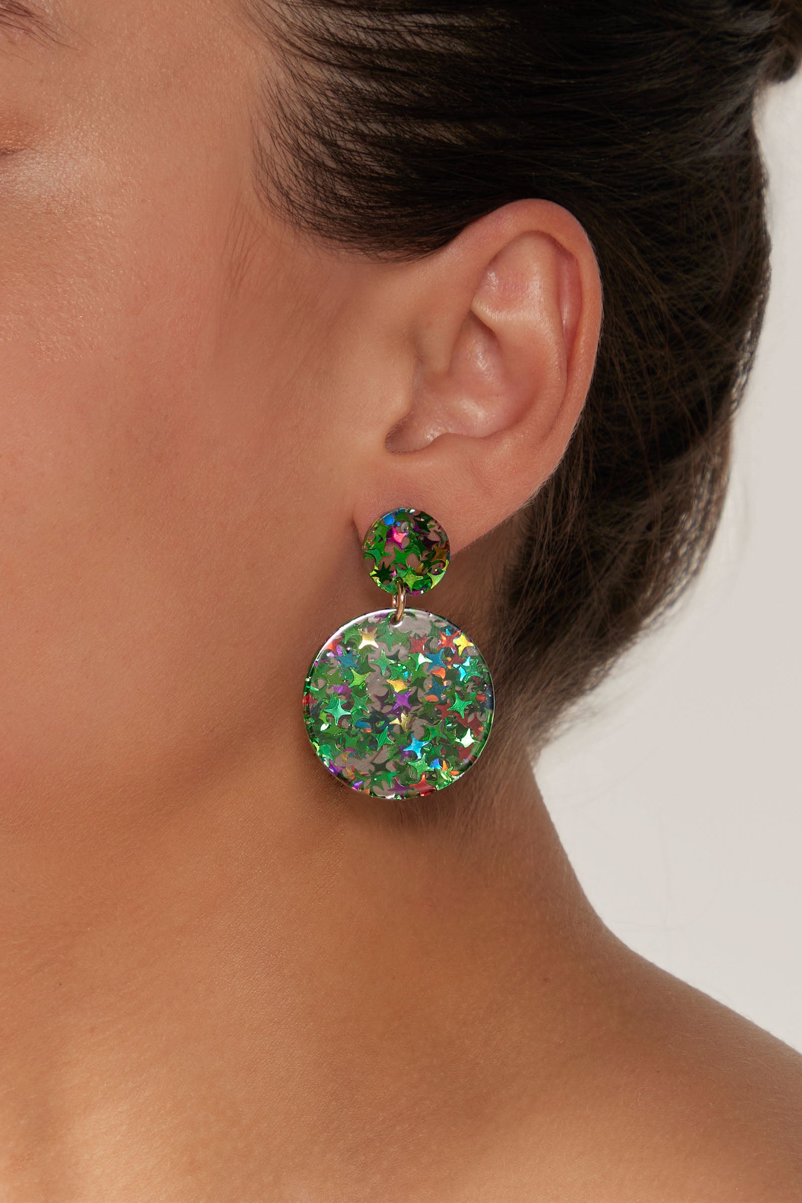 Merry Earring - Emerald - eb&ive Earring